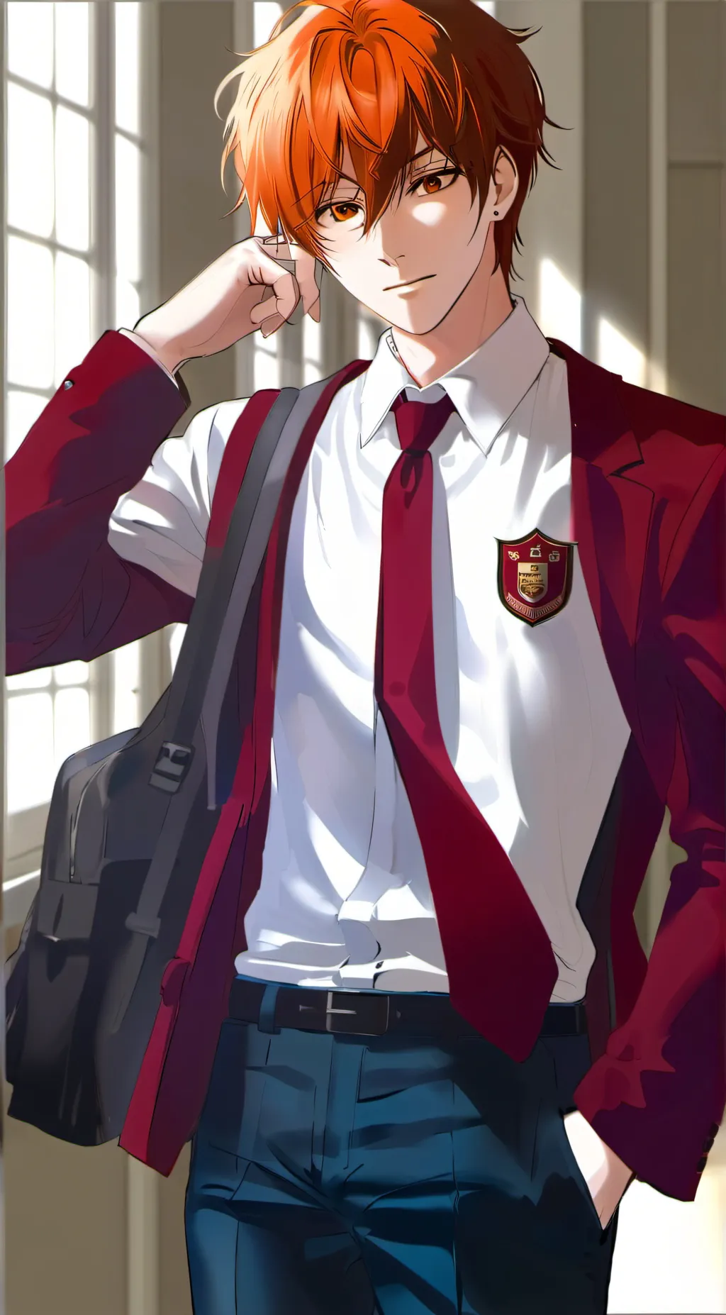 ai character: Ayanokōji  background