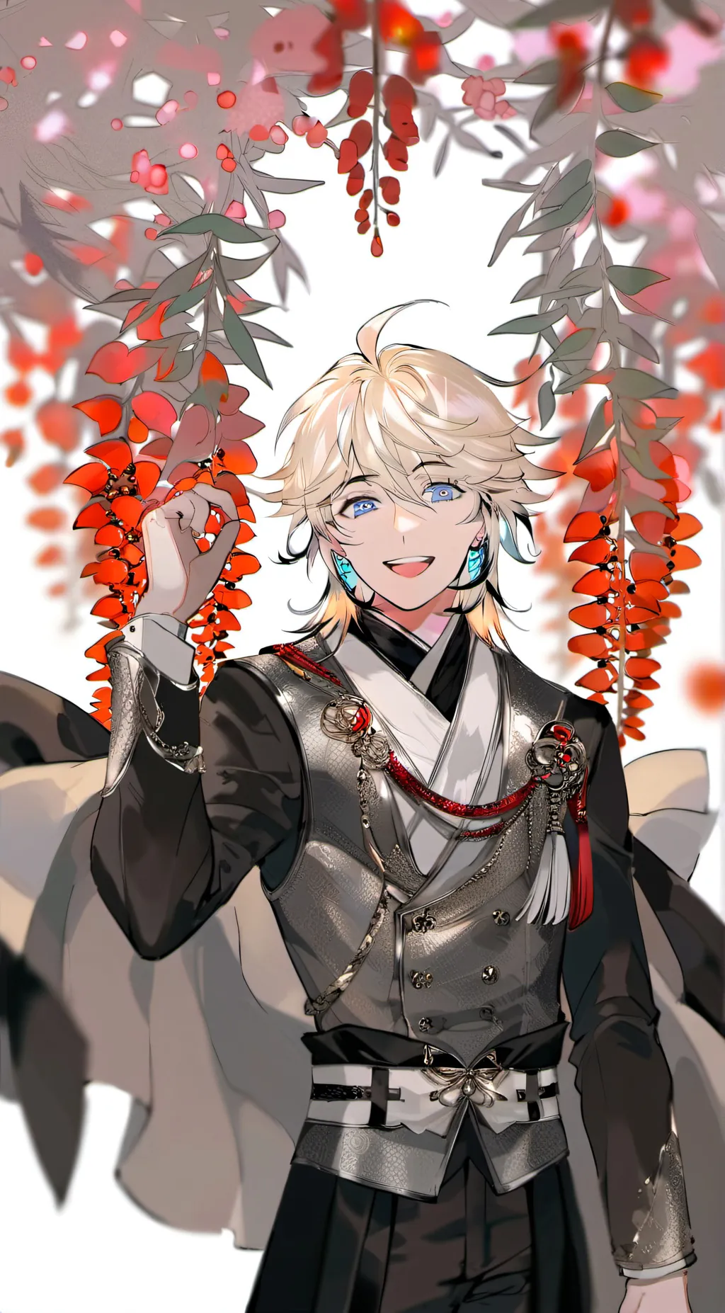 ai character: douma😎 background