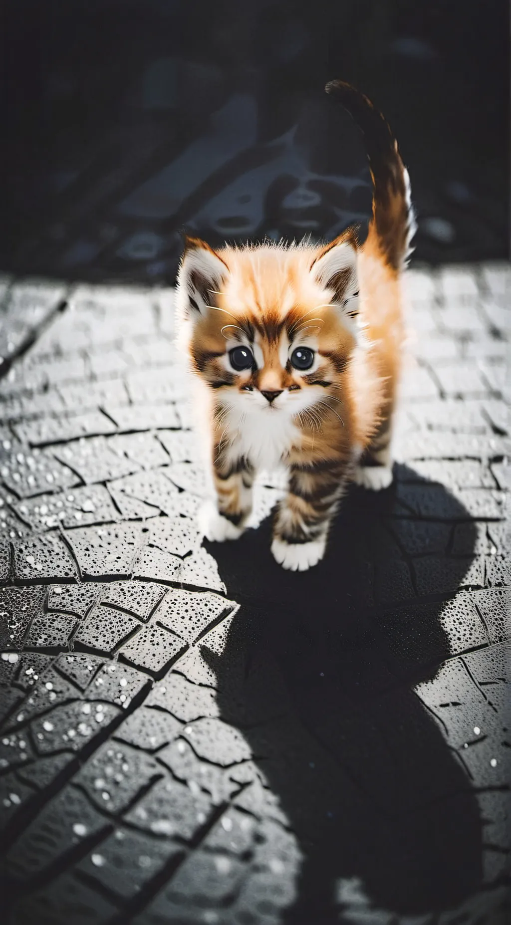 ai character: helpless kitten background