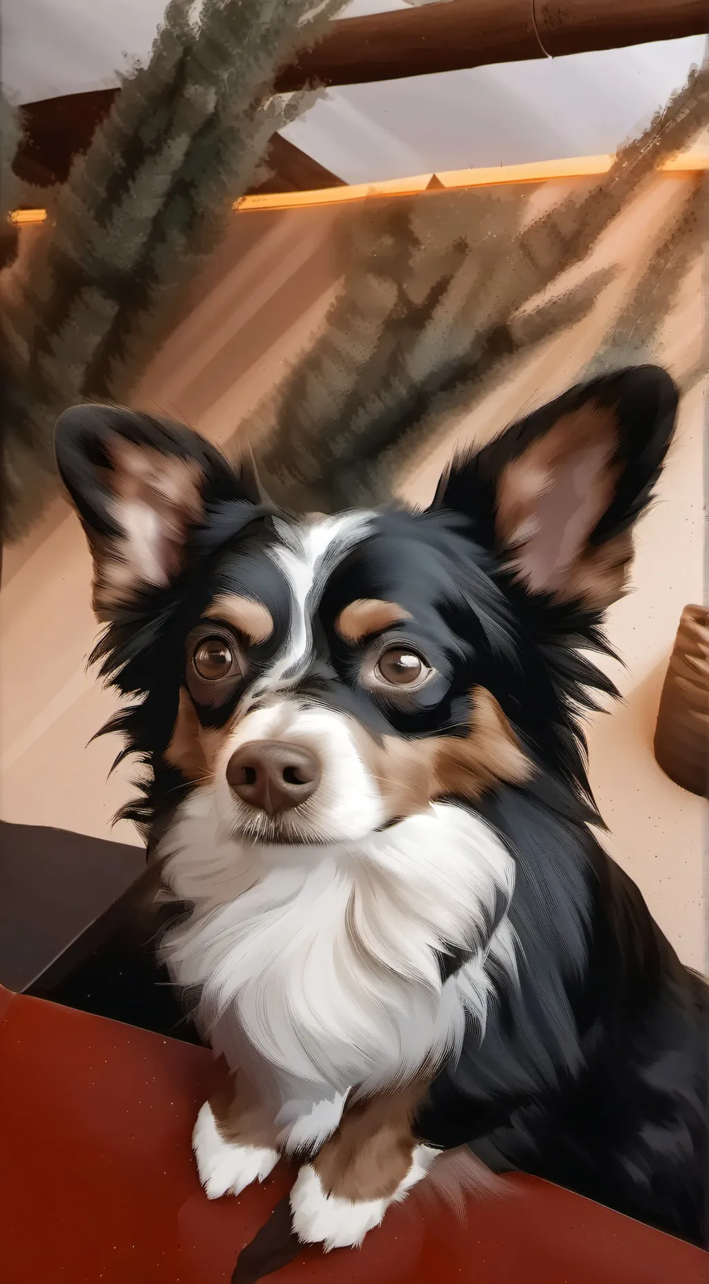 ai character: scrappy background