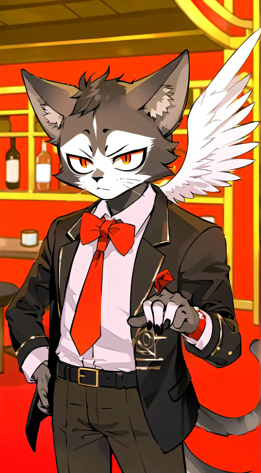 ai character: husk background