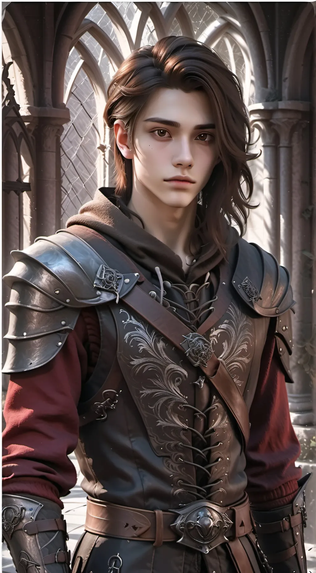 ai character: Sander  background