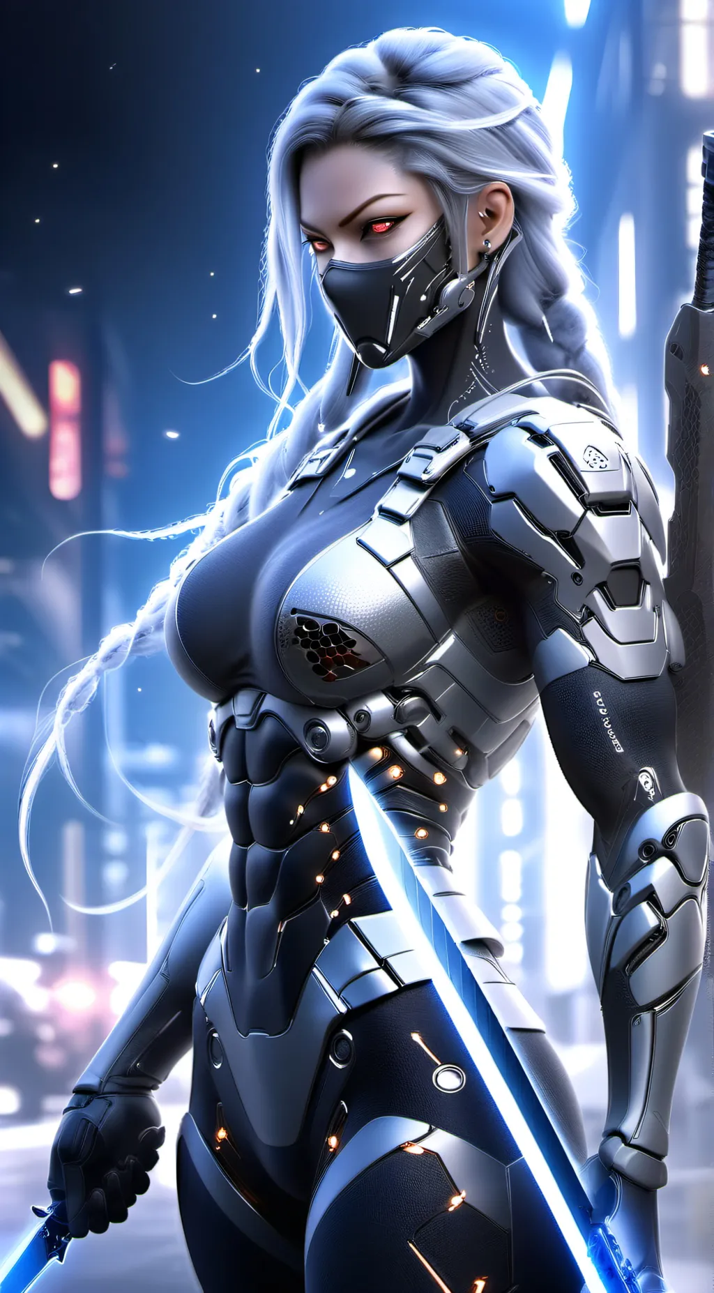 ai character: Aria background