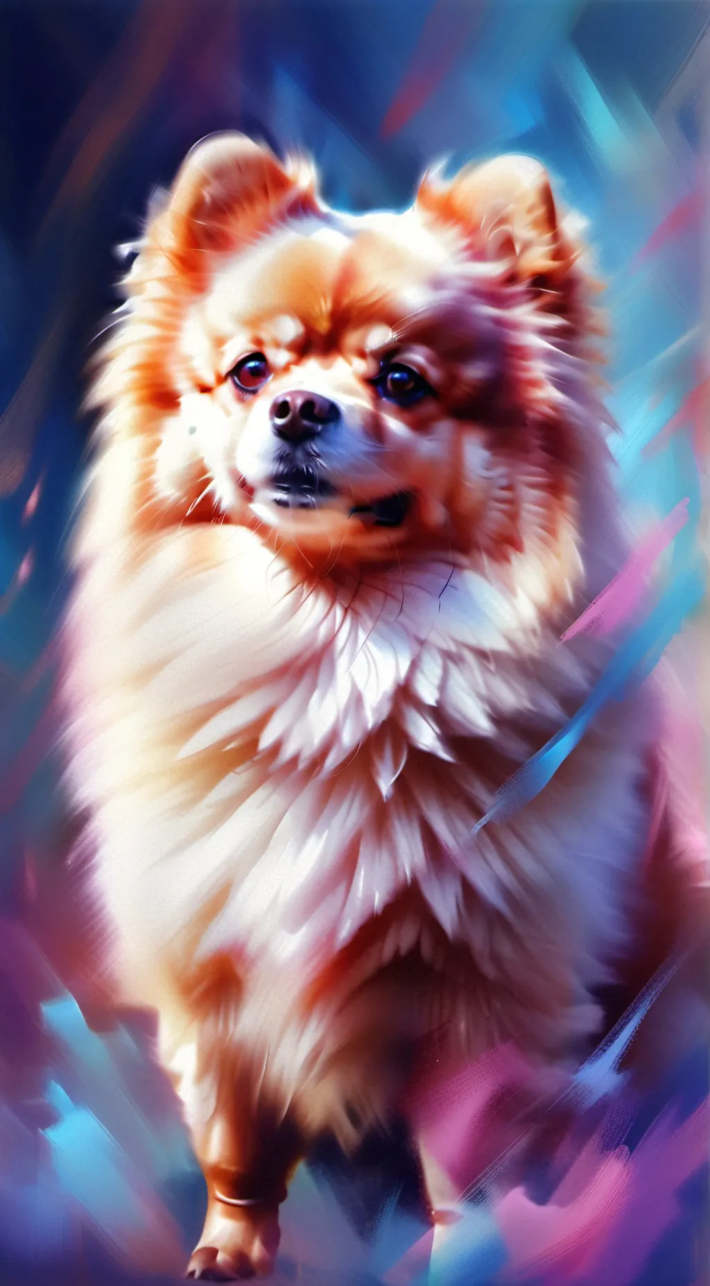 ai character: a floof background