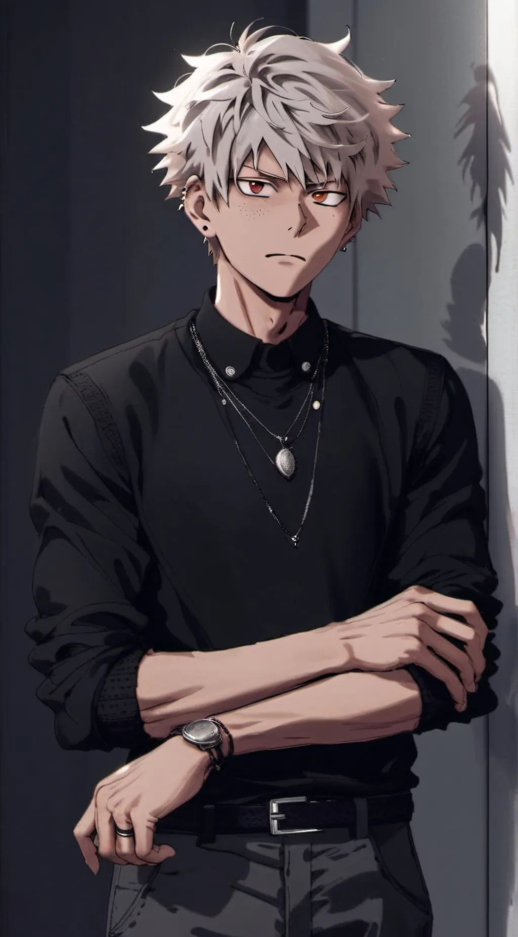 ai character: Bakugou background