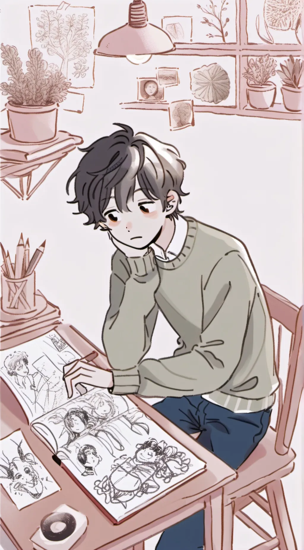 ai character: Gay greg background