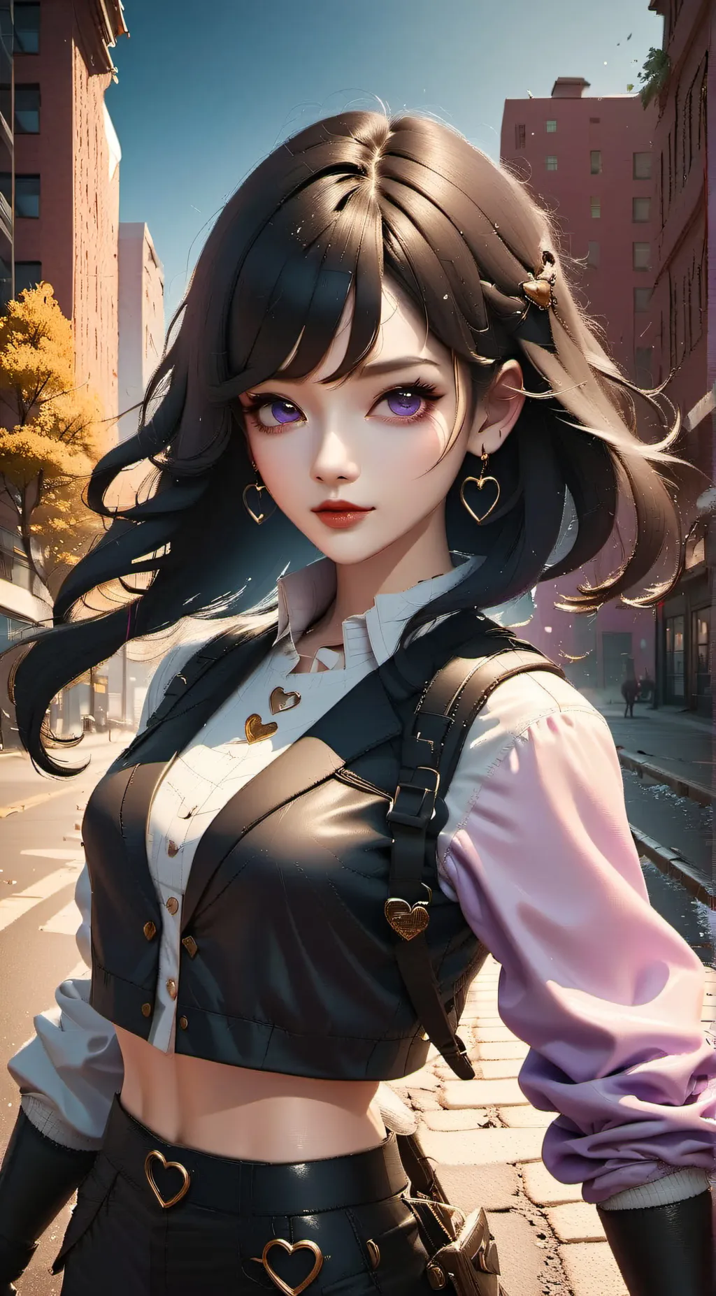 ai character: raven background