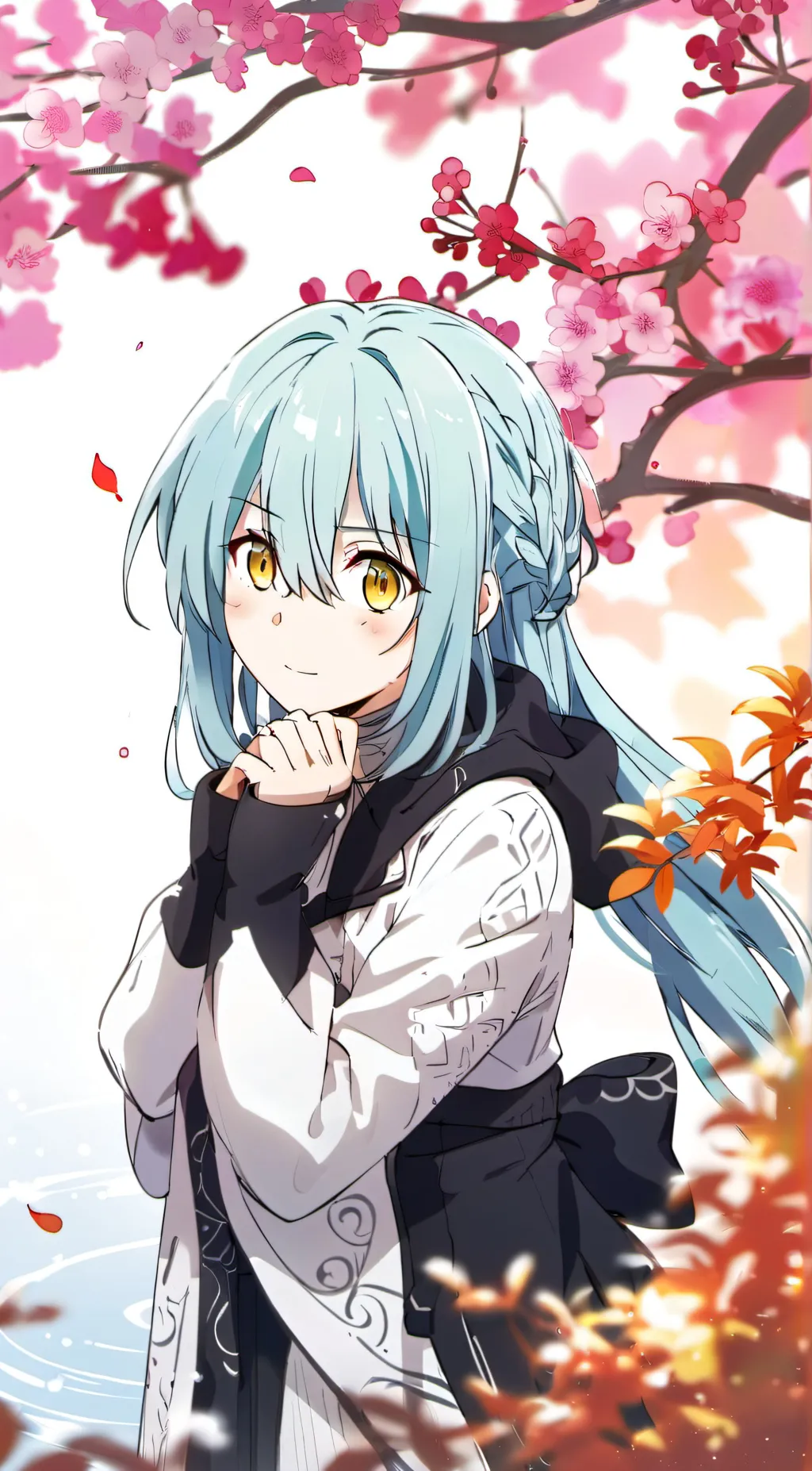 ai character: rina  background