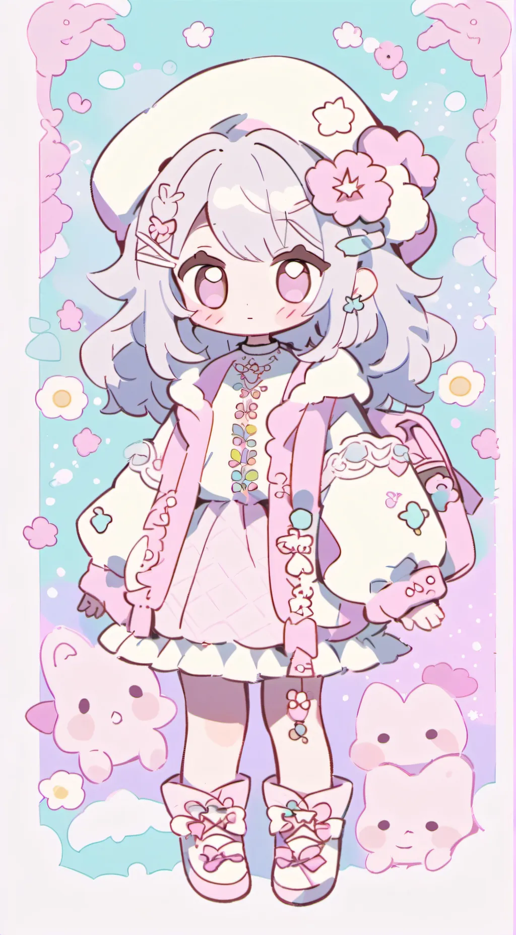 ai character: chippy Choppa cat background