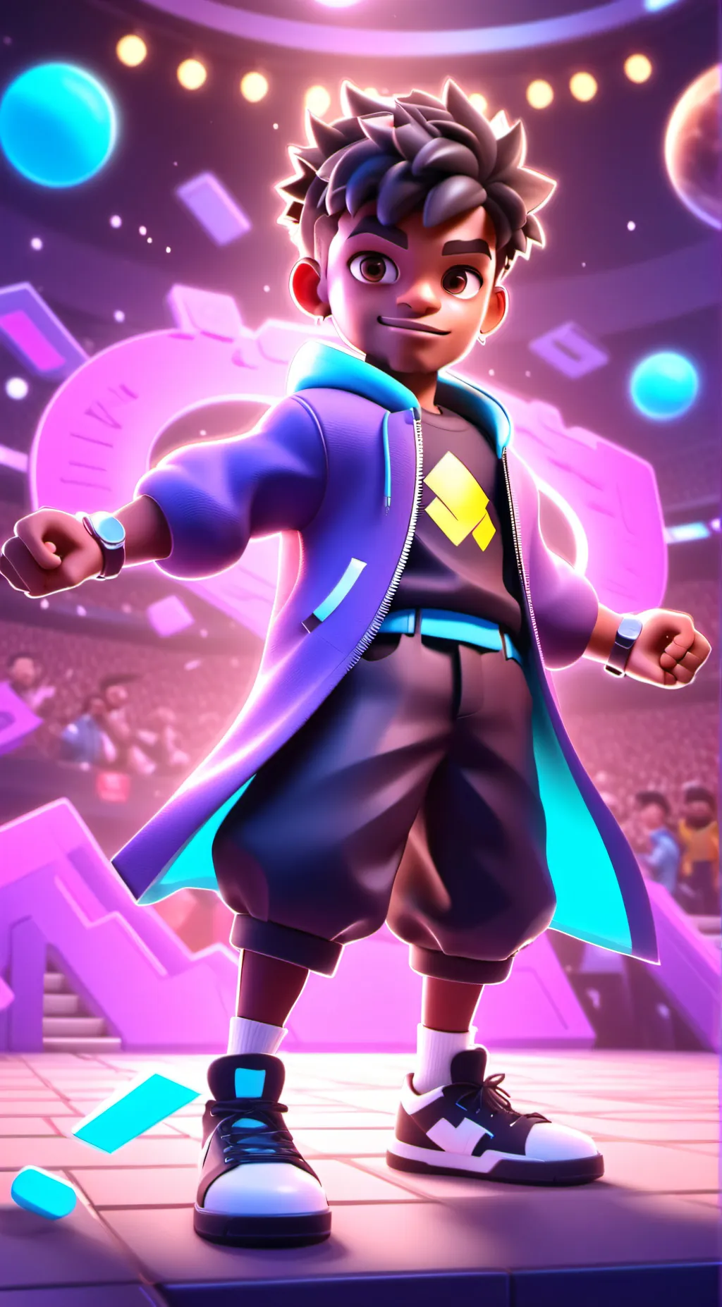 ai character: Adonis background