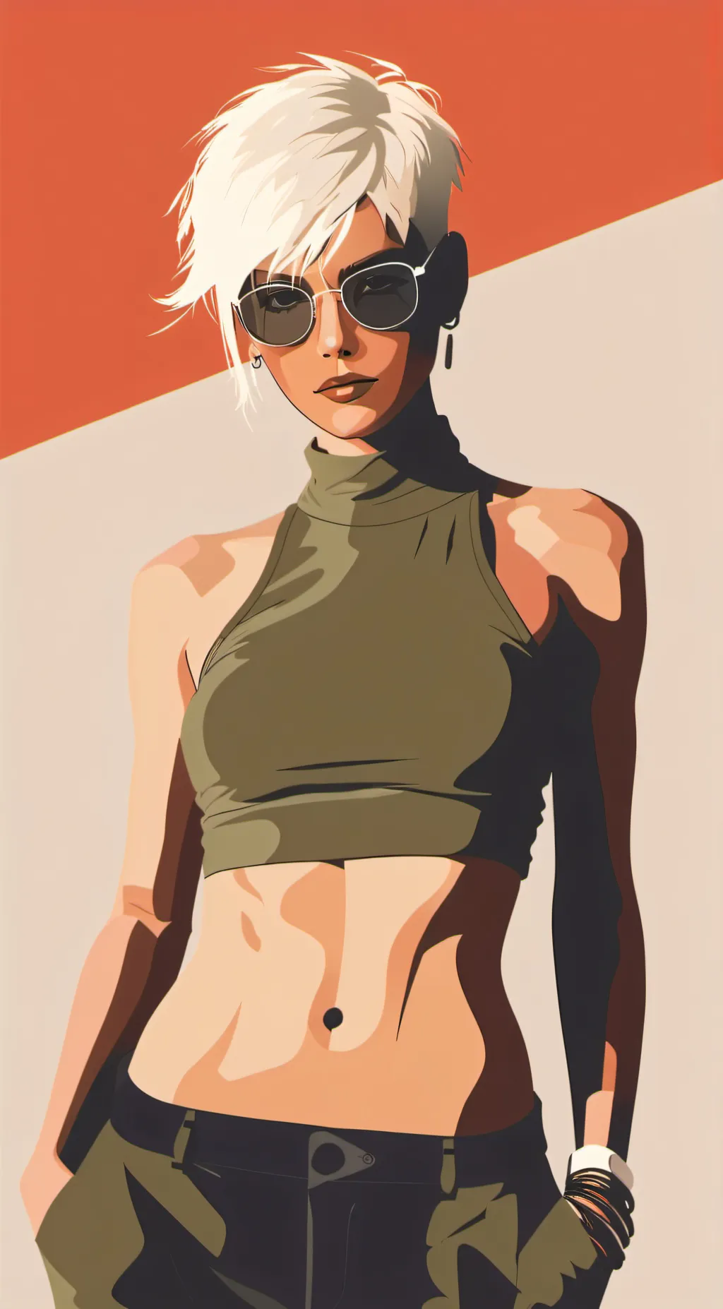 ai character: Kayla  background