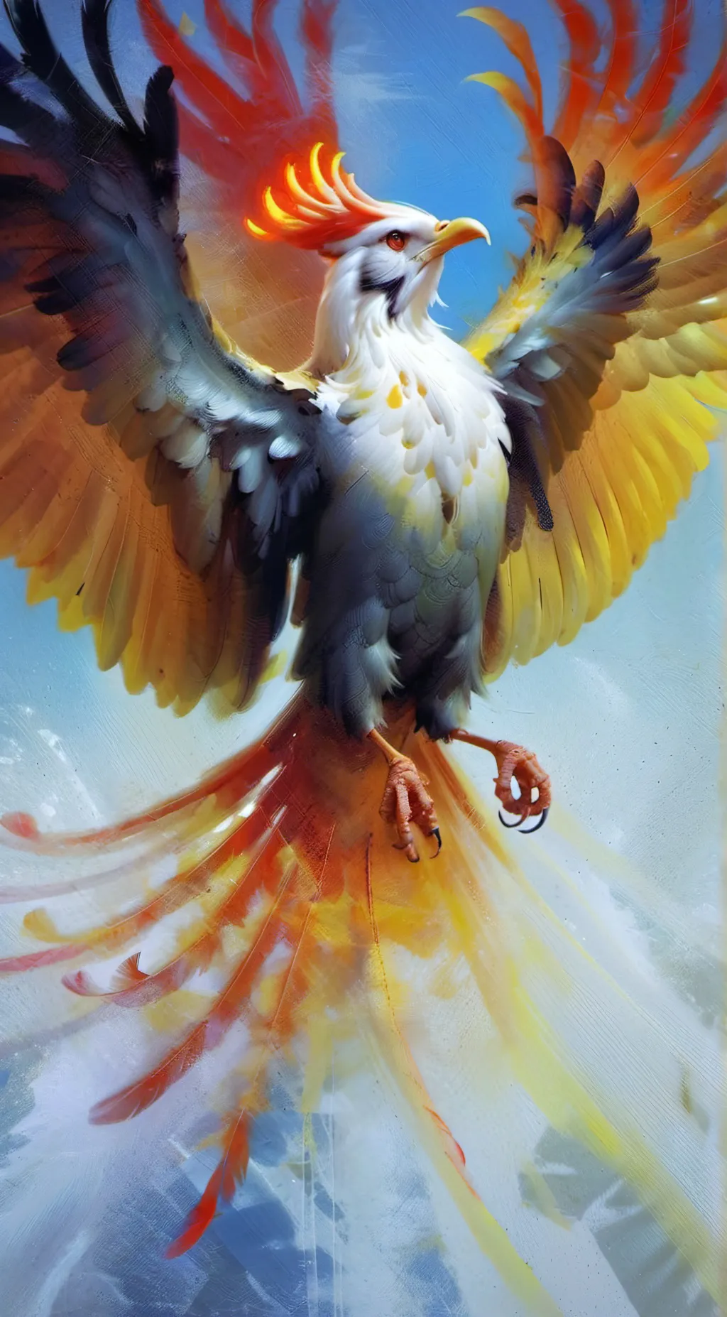 ai character: Awakened L Pheonix background