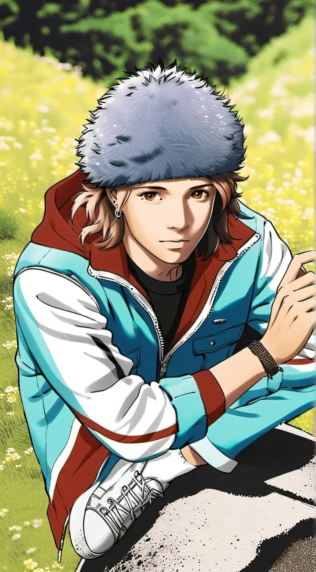 ai character: Tom Kaulitz  background