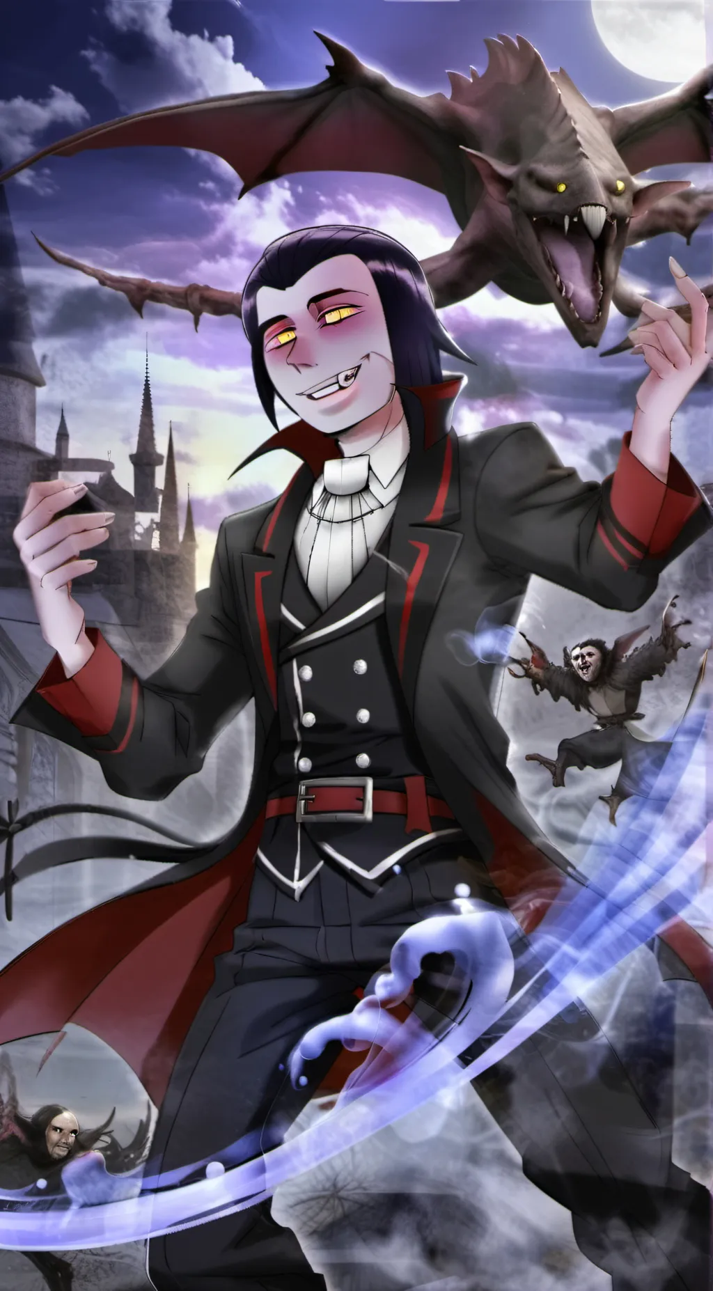 ai character: Pr venomous background