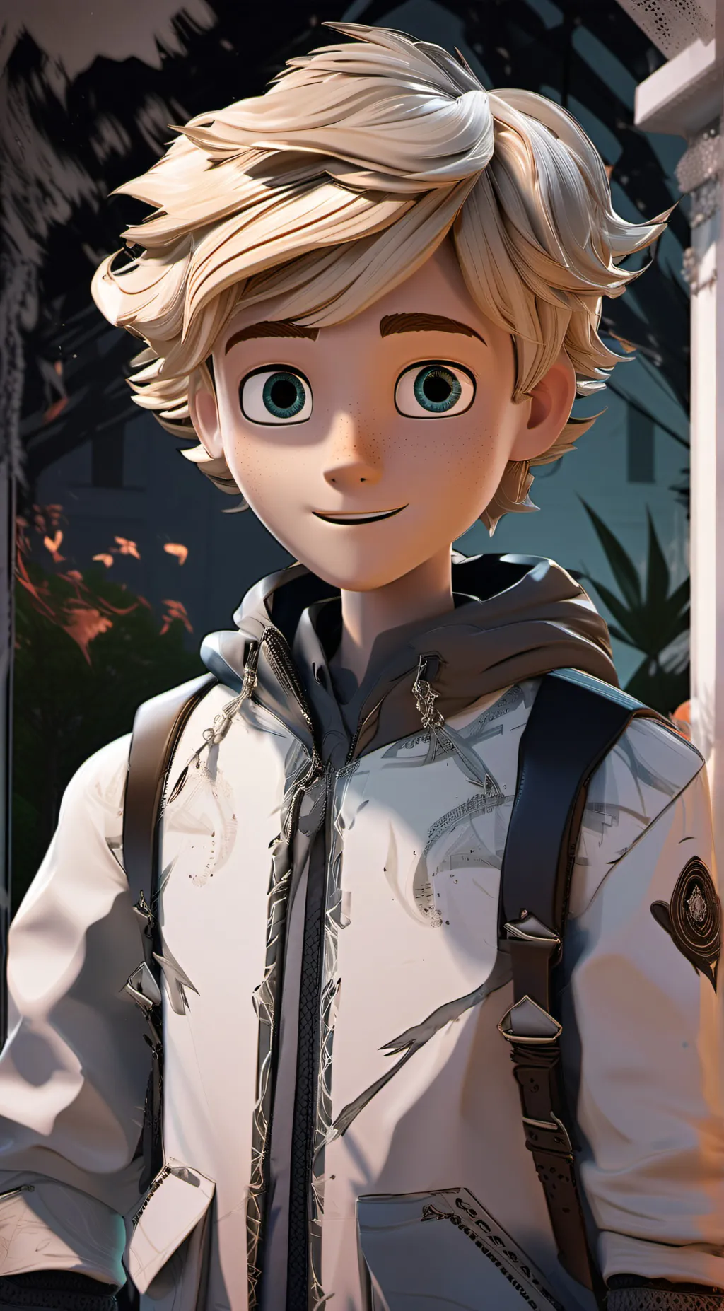 ai character: Adrien Agreste  background
