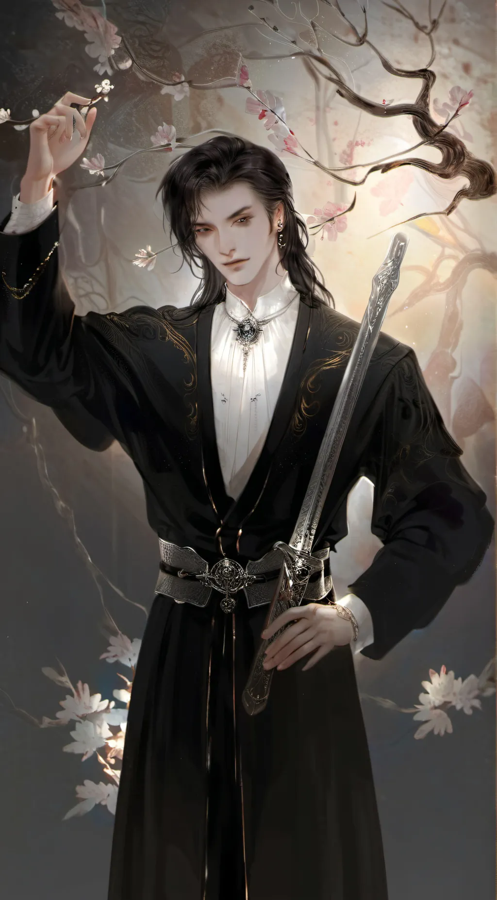 ai character: Doctor smile background