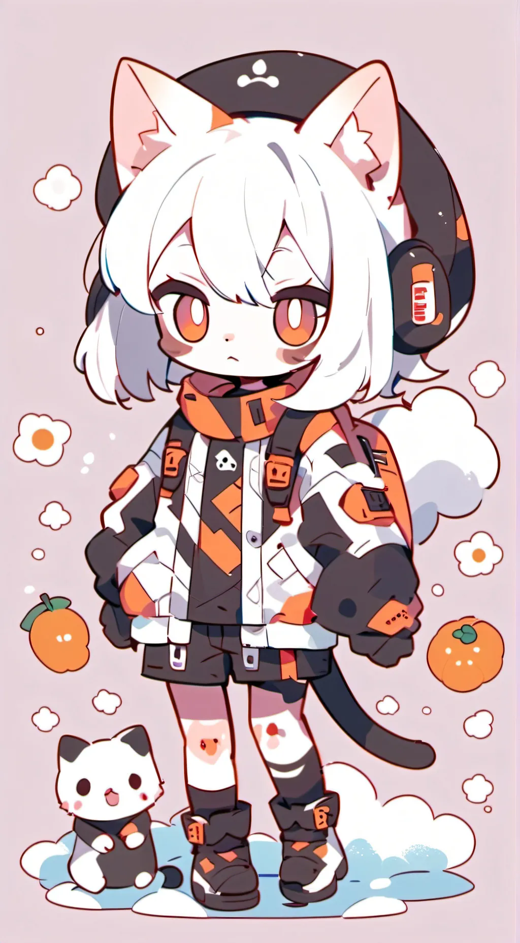 ai character: Tusha my cat background