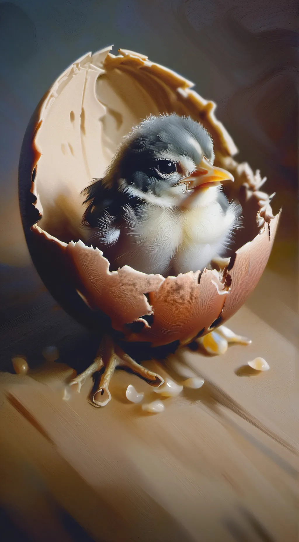 ai character: baby mimic background