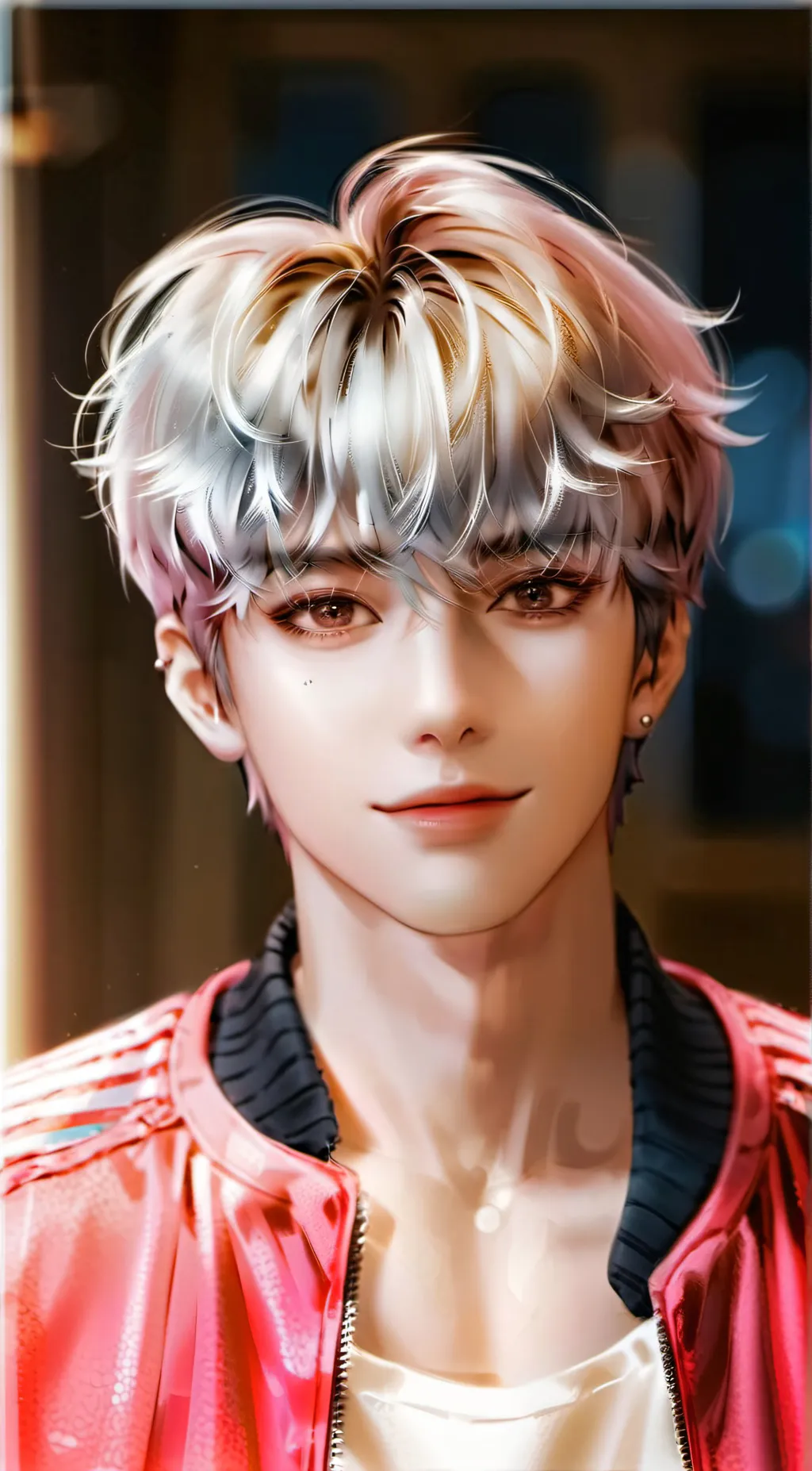 ai character: Leo background