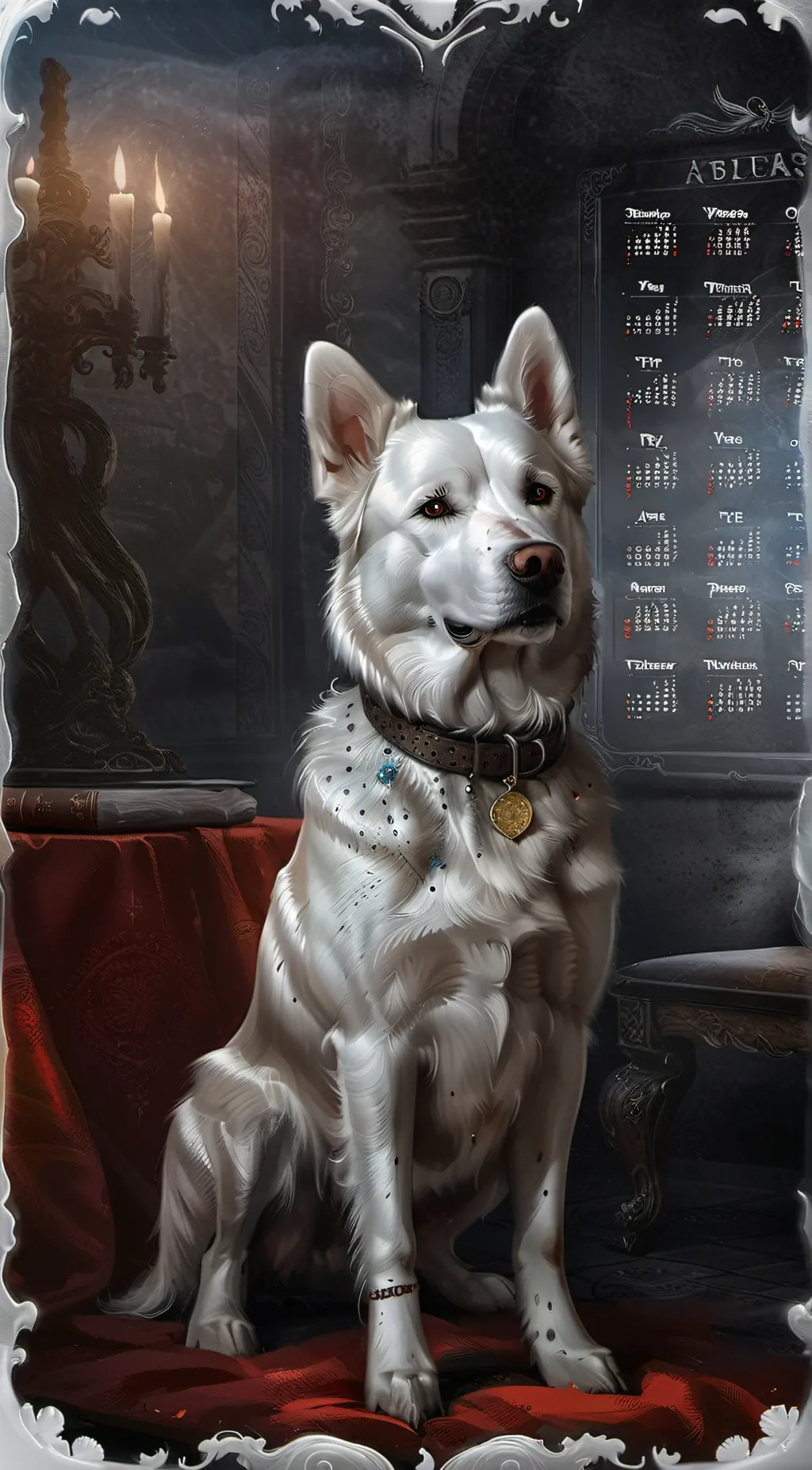 ai character: snowball  background