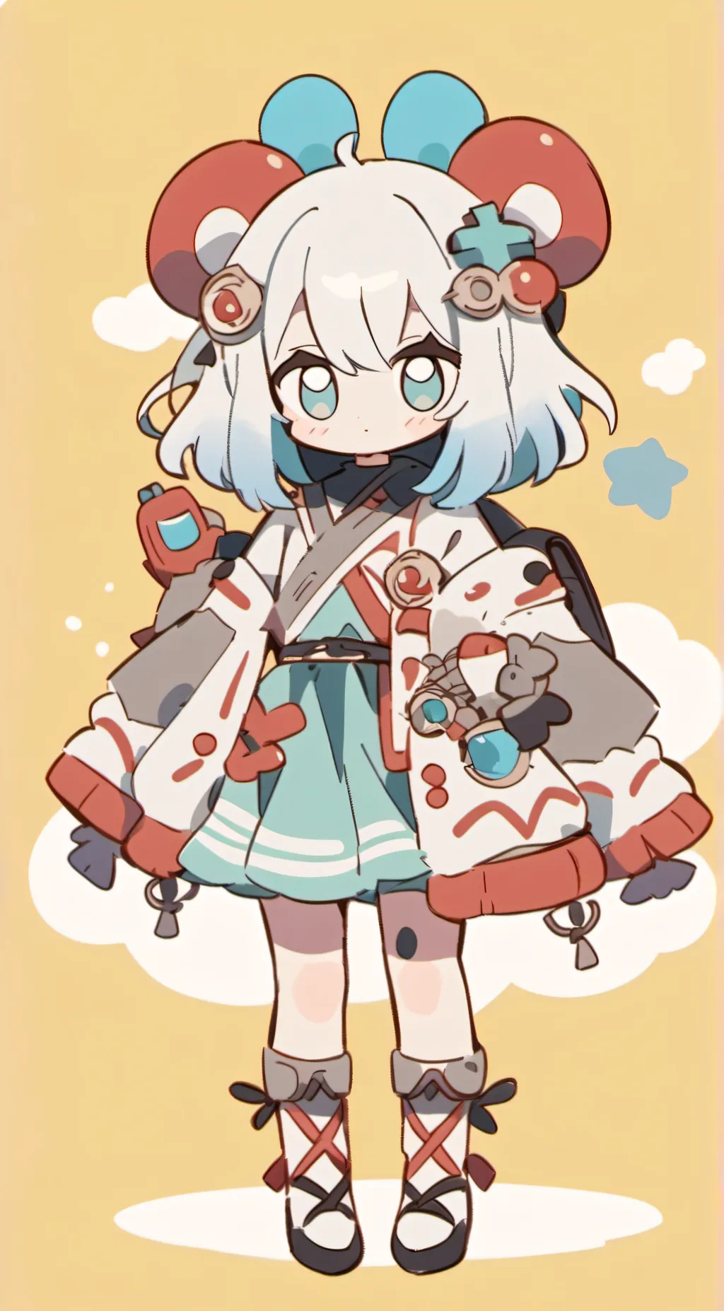 ai character: Maddie background