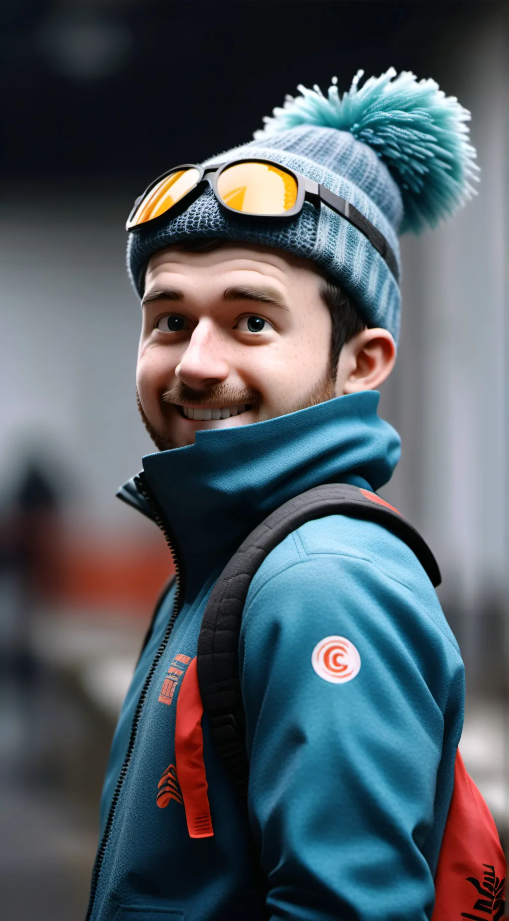 ai character: mark background