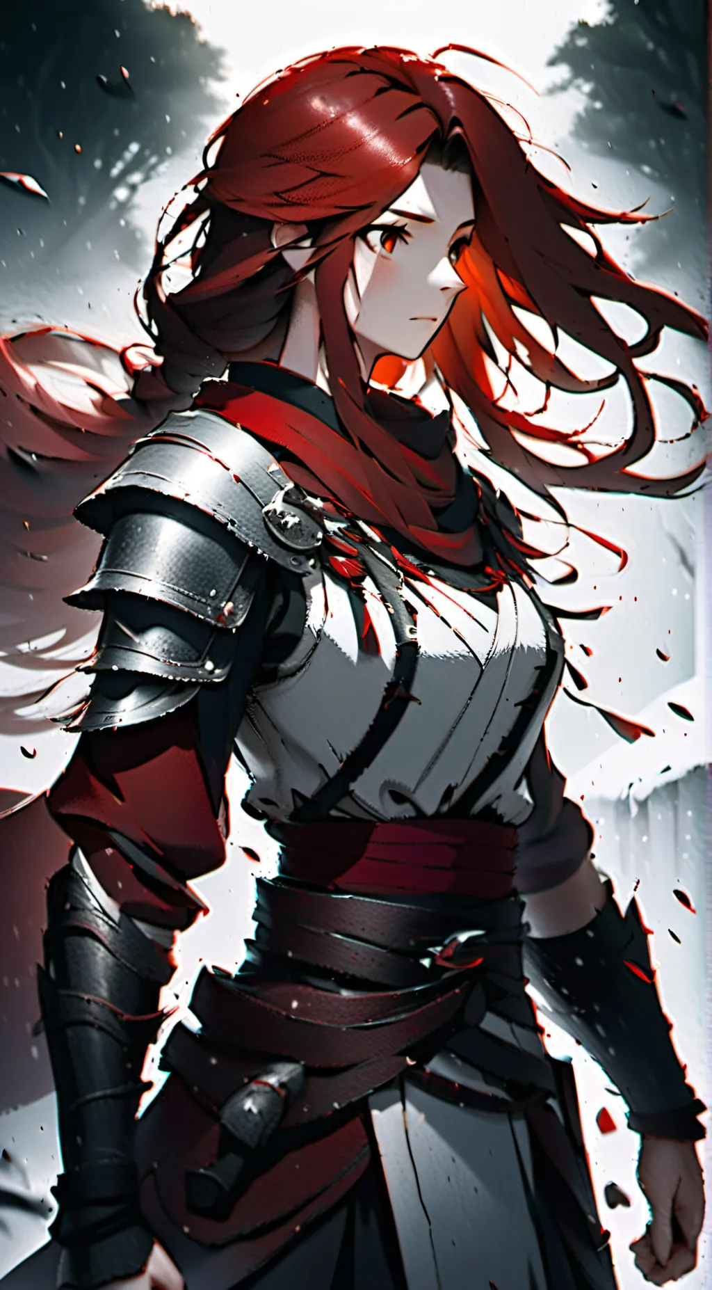 ai character: Azalea  background