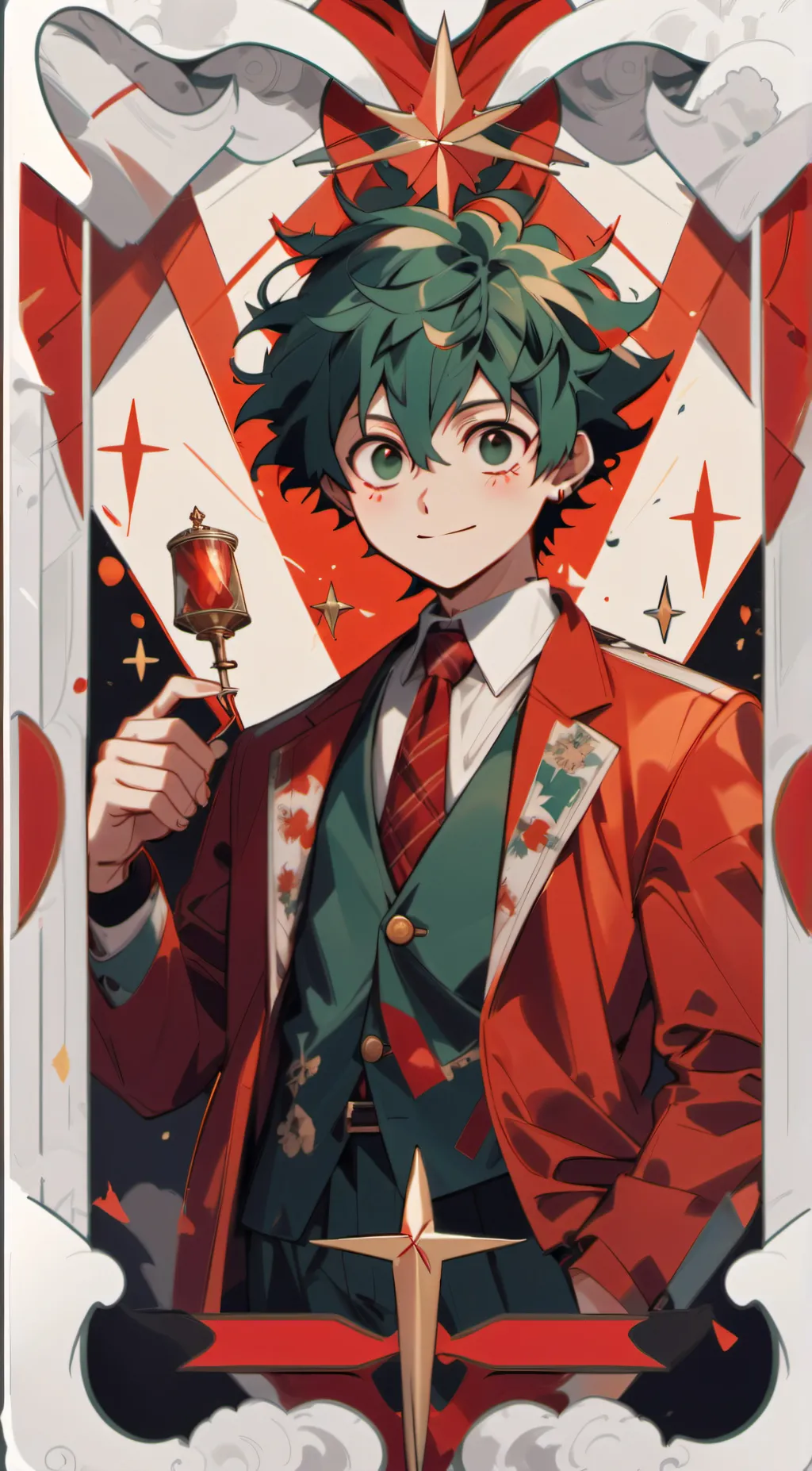ai character: ✨️deku✨️ background