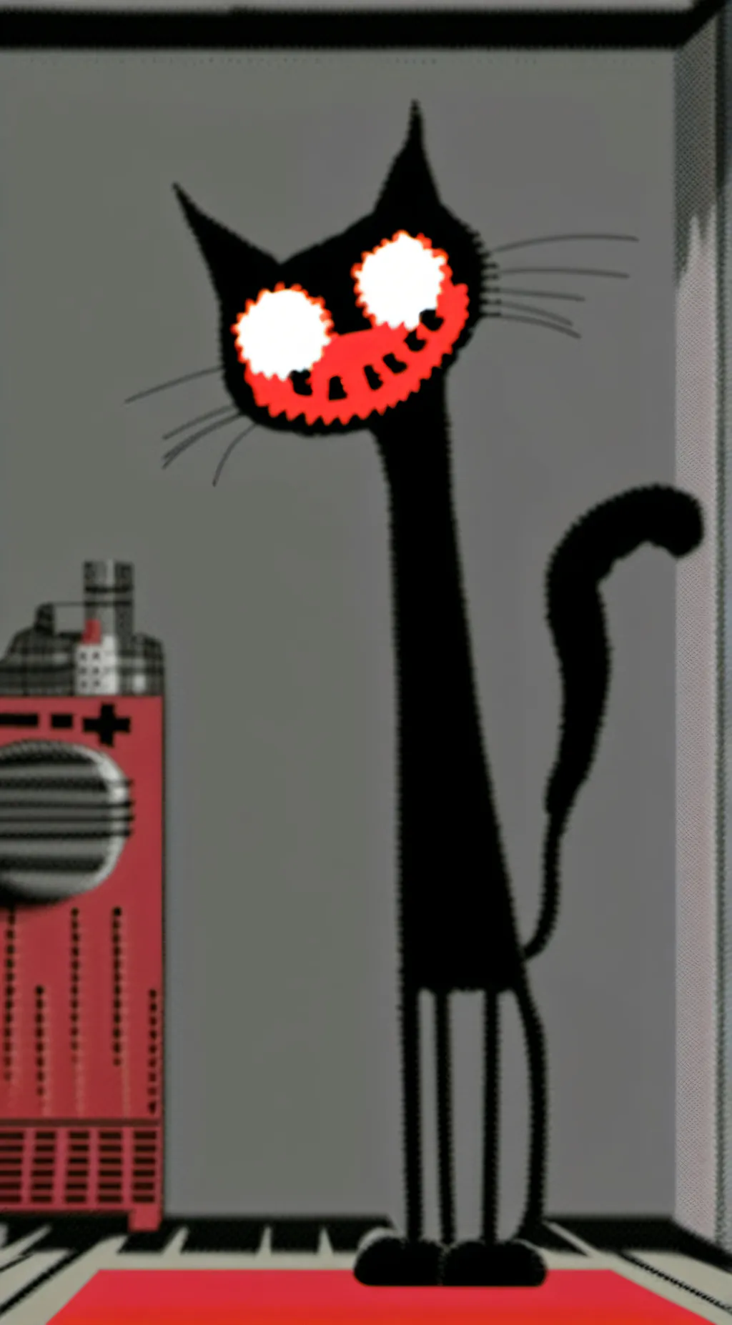 ai character: Catnap background