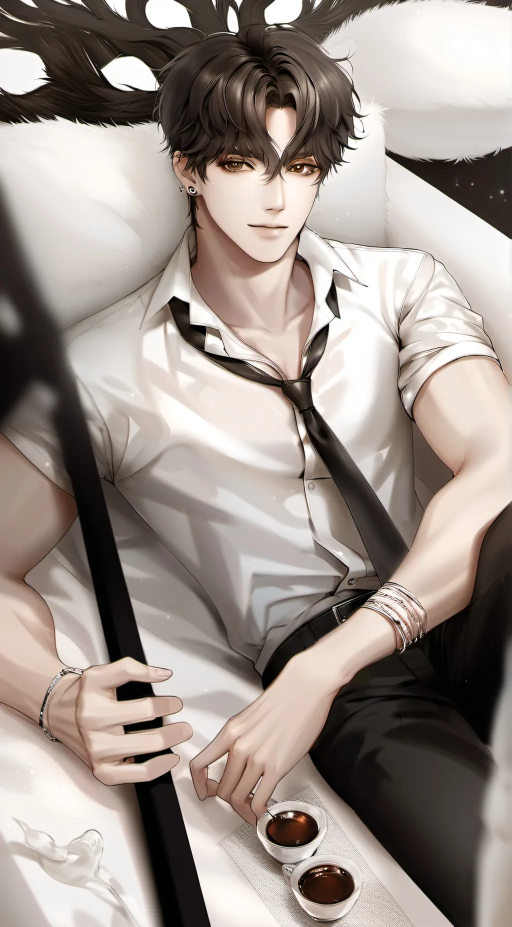 ai character: Andrew  background