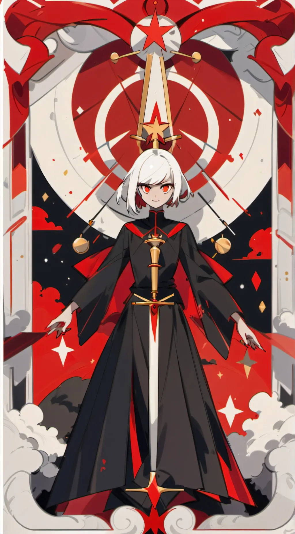 ai character: Angel Dust!!!! 💅🙄💅 background