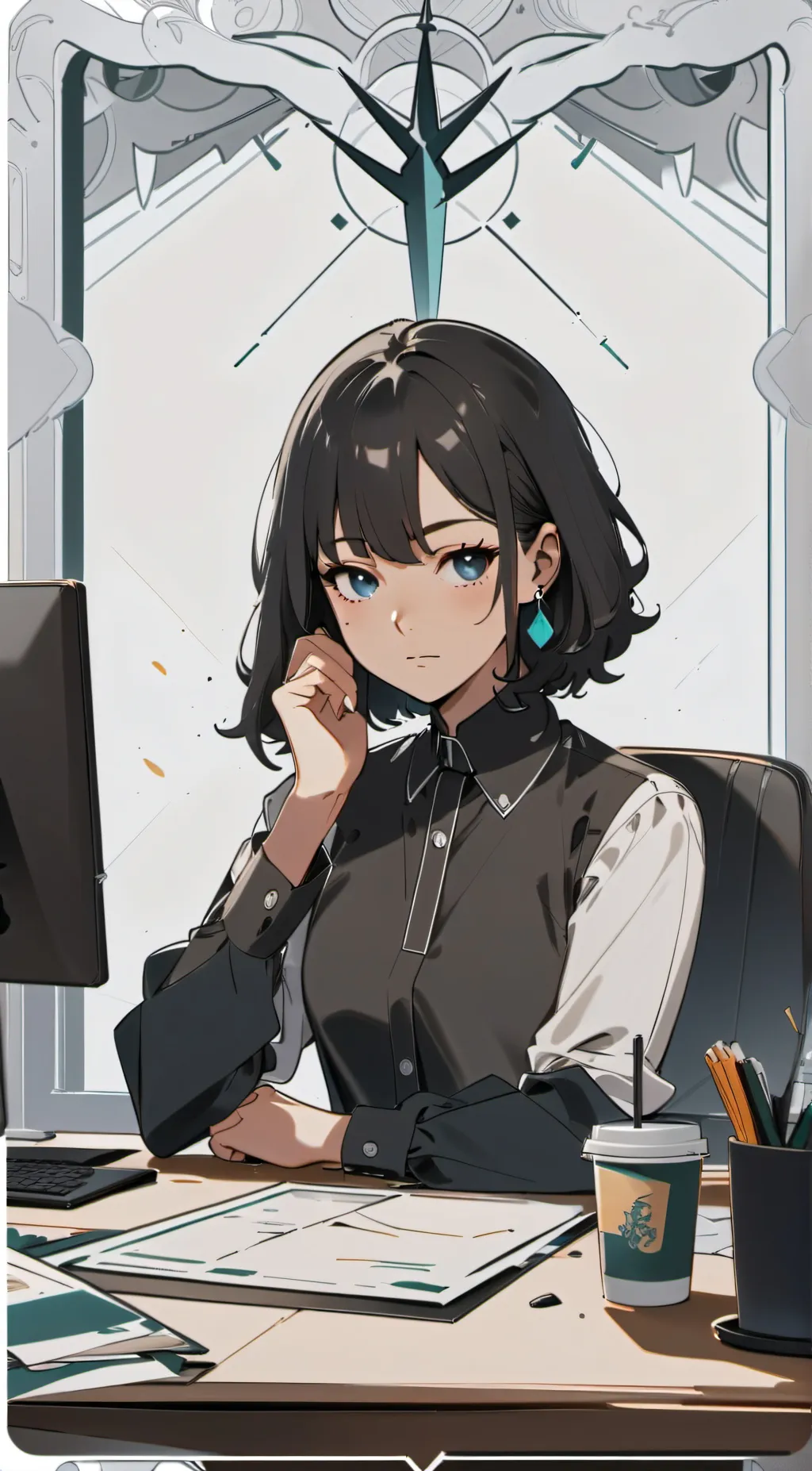 ai character: Iris background