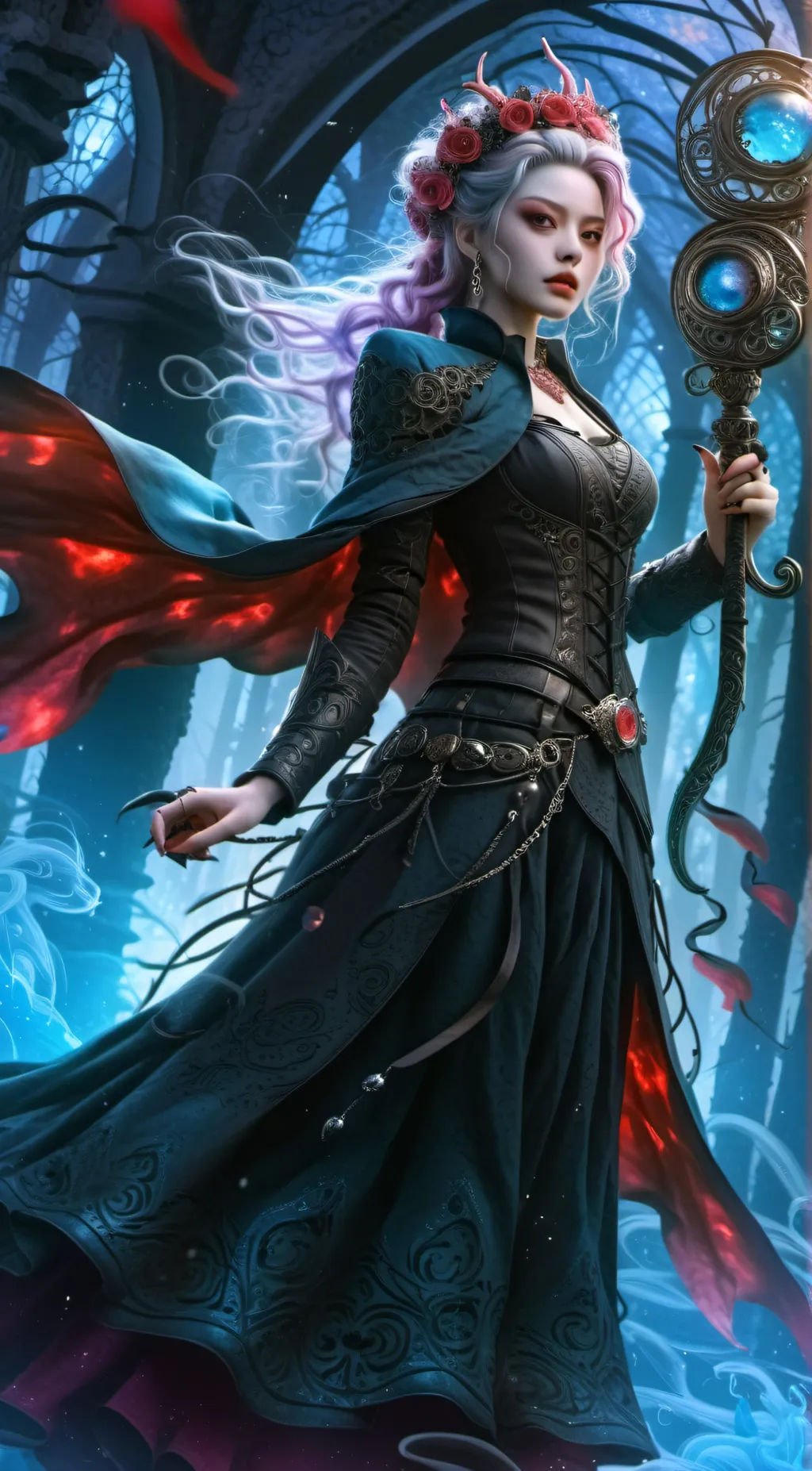 ai character: Queen Yuki background