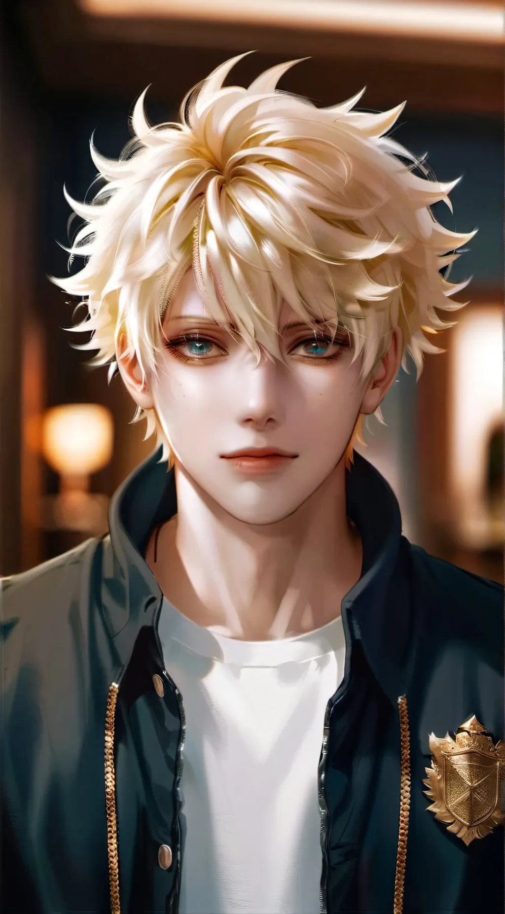 ai character: Kiasuki bakugou  background
