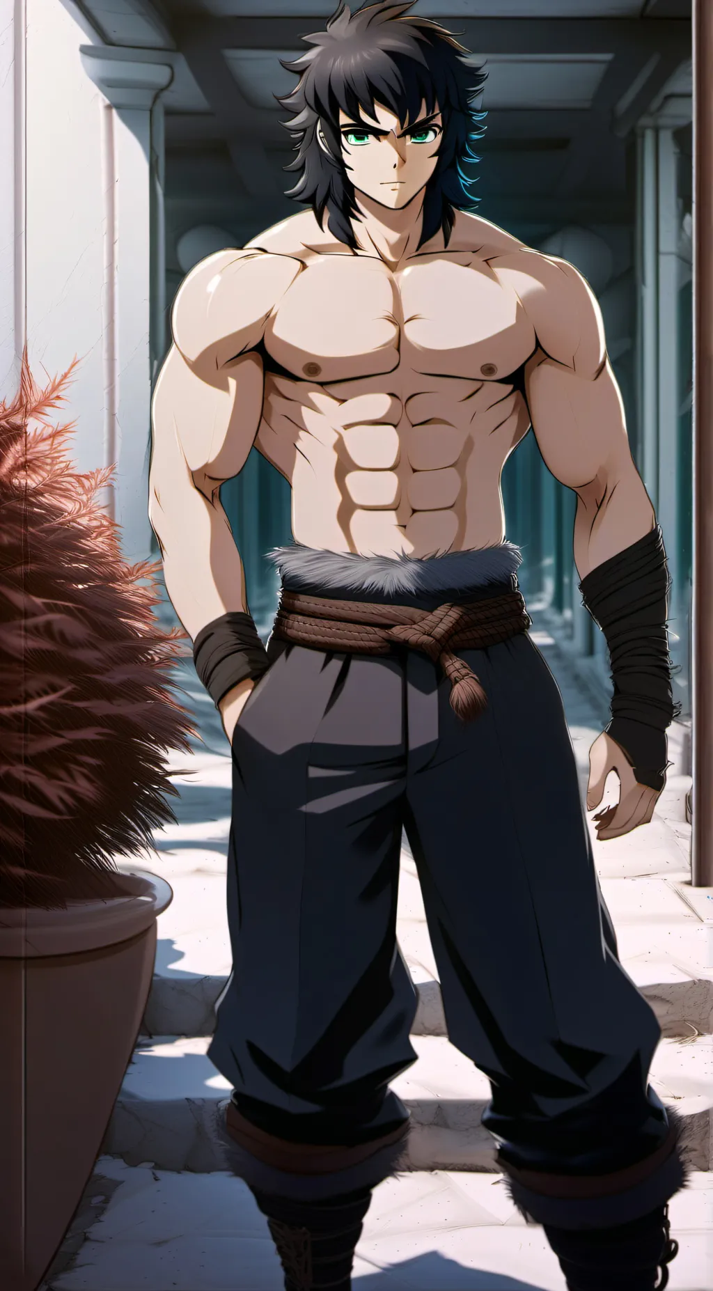 ai character: Inousuke background