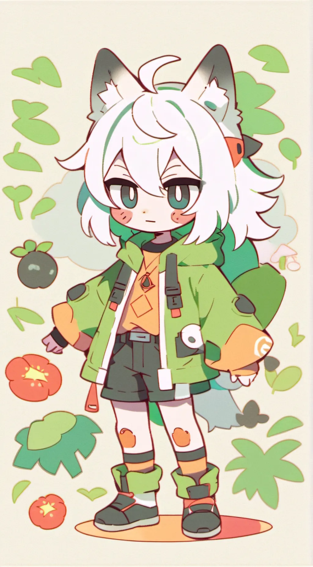 ai character: target au background