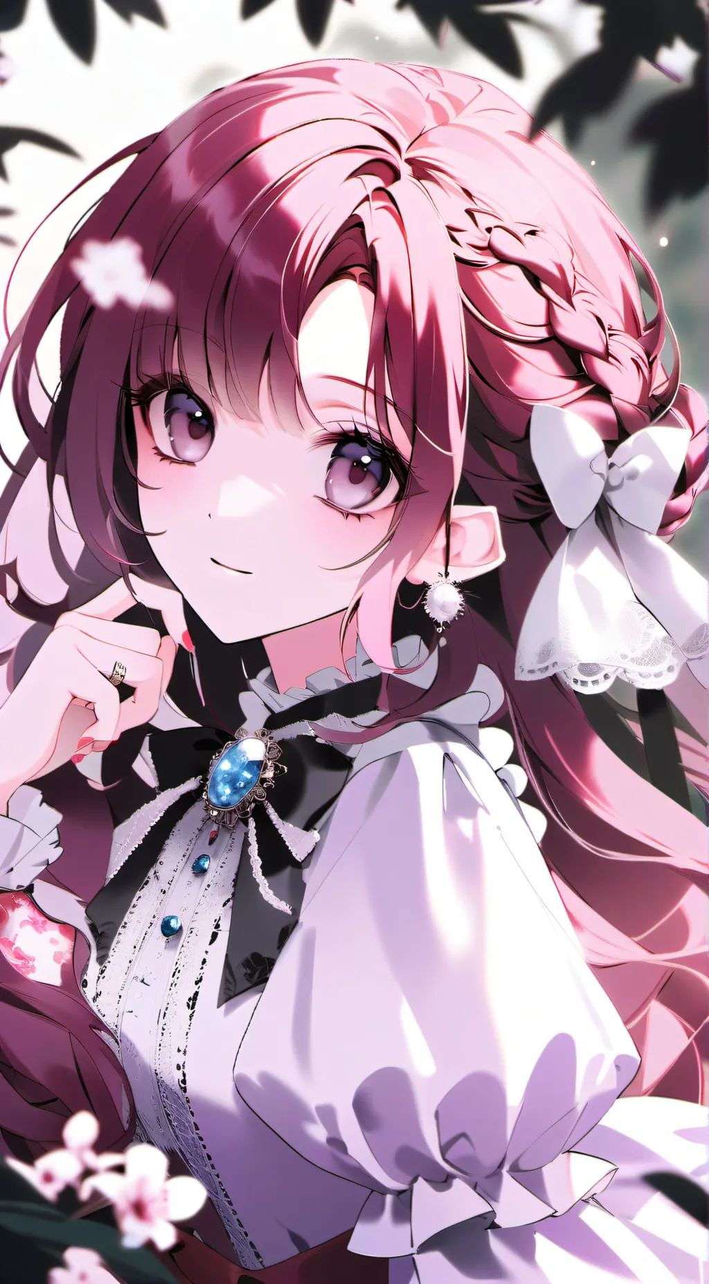 ai character: : Mailey💋 background