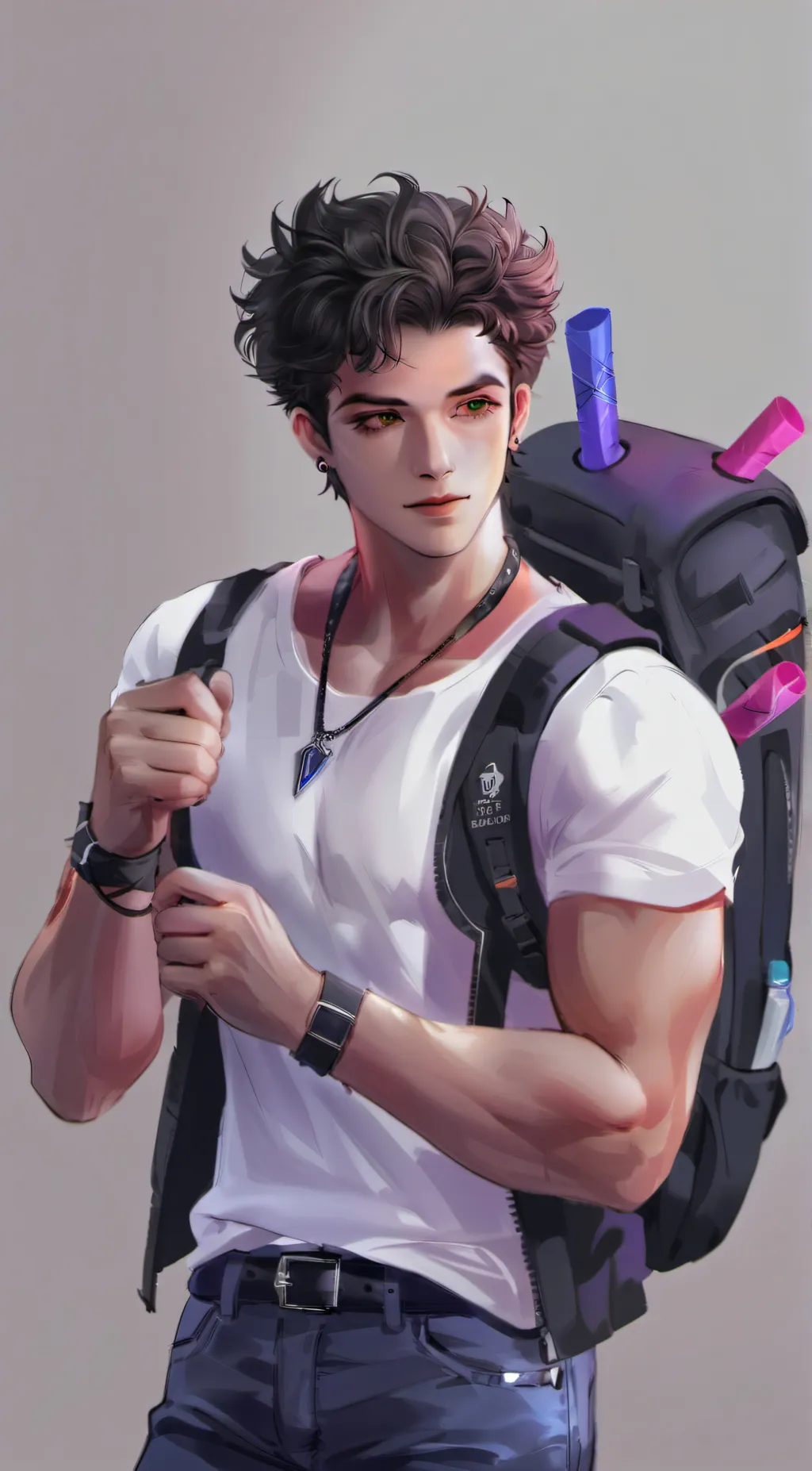 ai character: David background