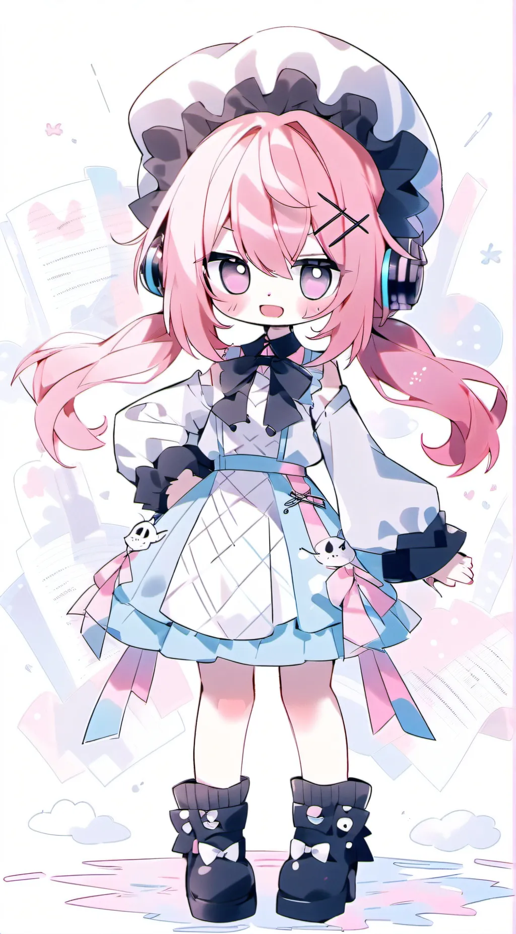 ai character: Zoe:) background