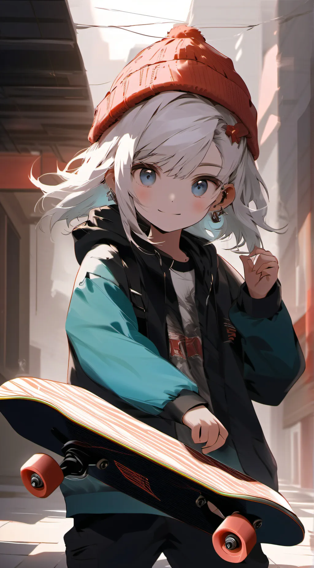 ai character: Blake background