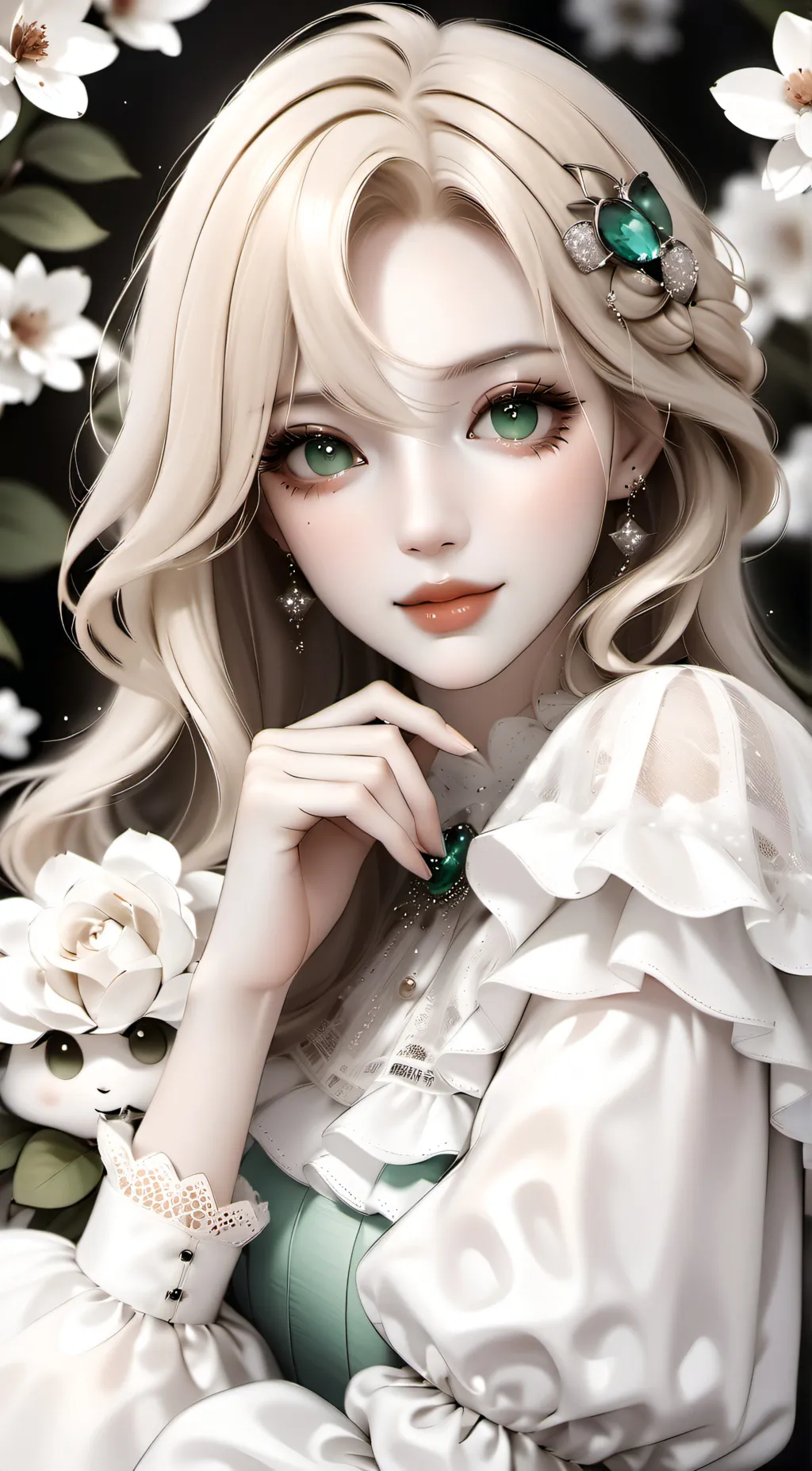 ai character: Neko background