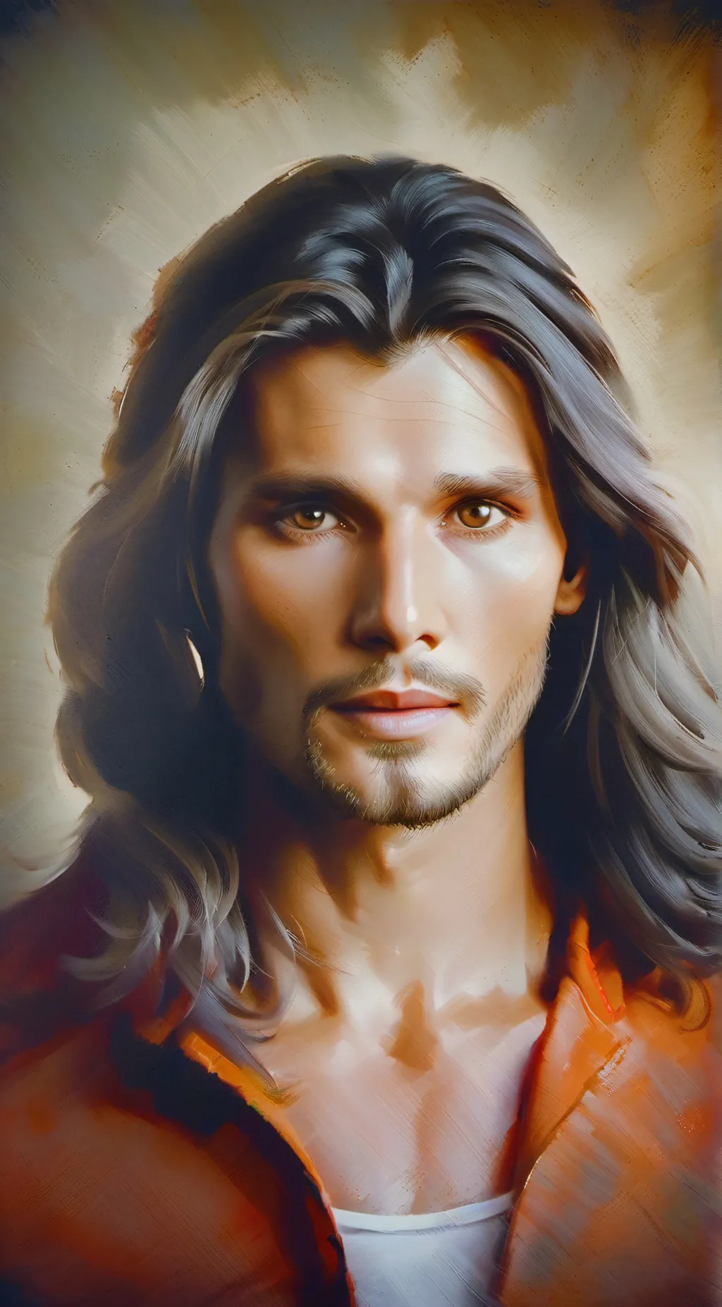 ai character: Jesus Christ background