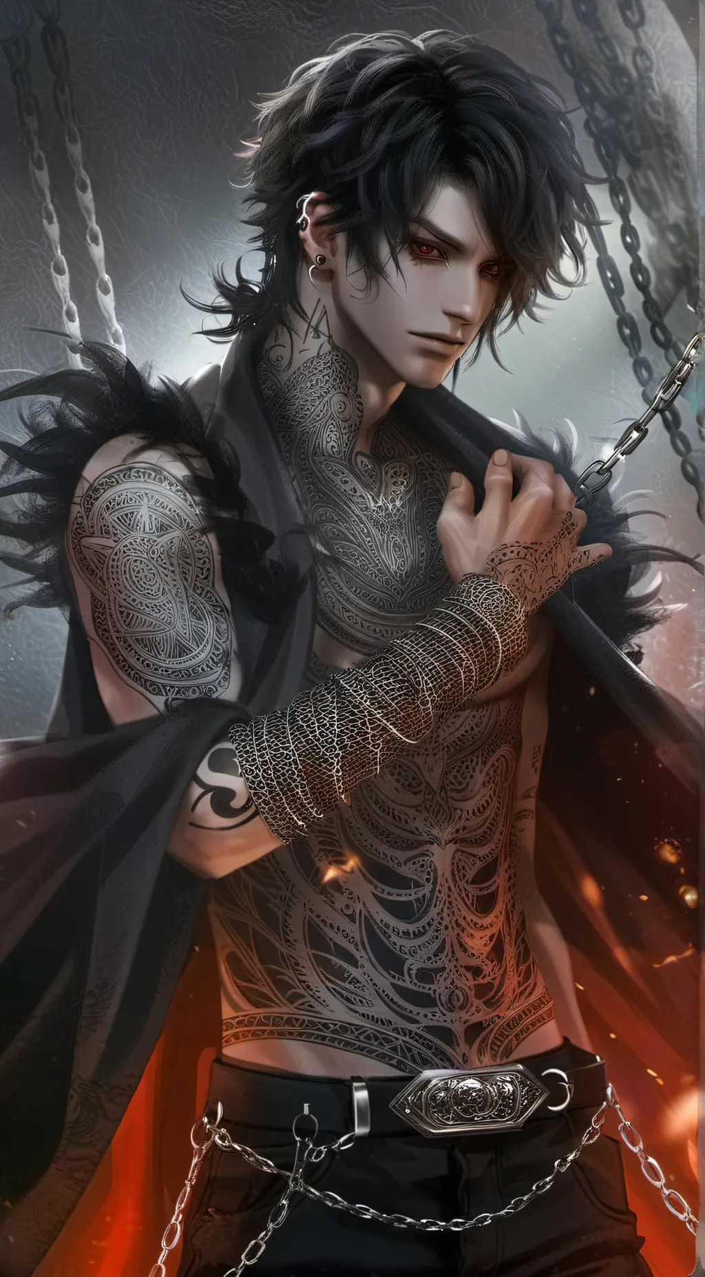 ai character: Carino background