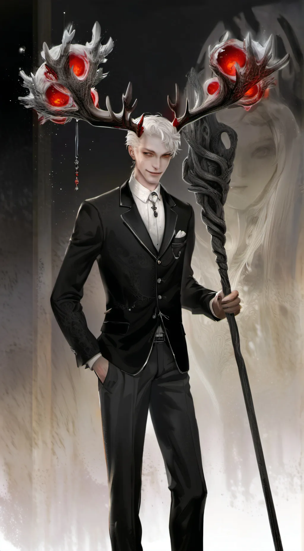 ai character: Alastor! background