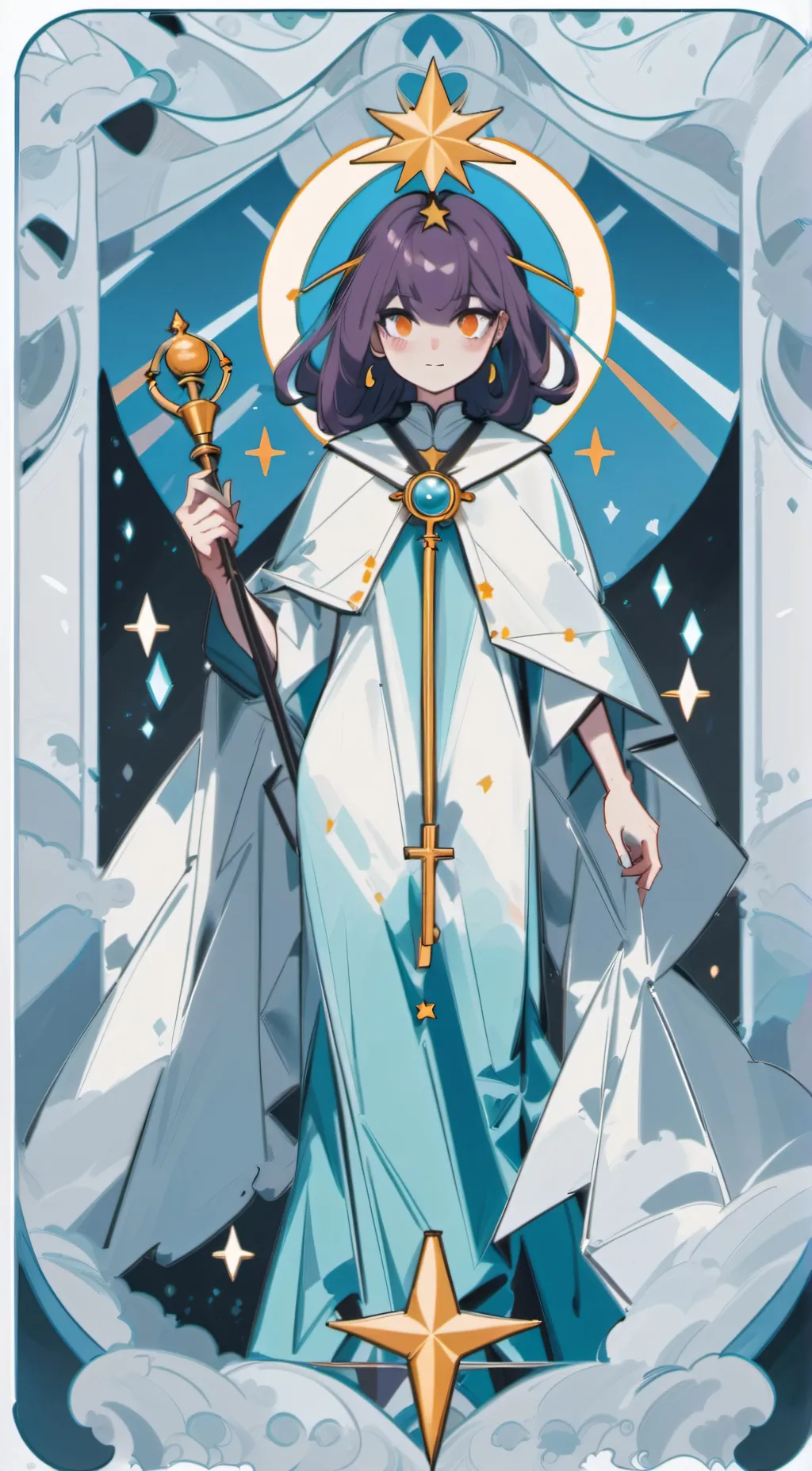 ai character: uzi  background