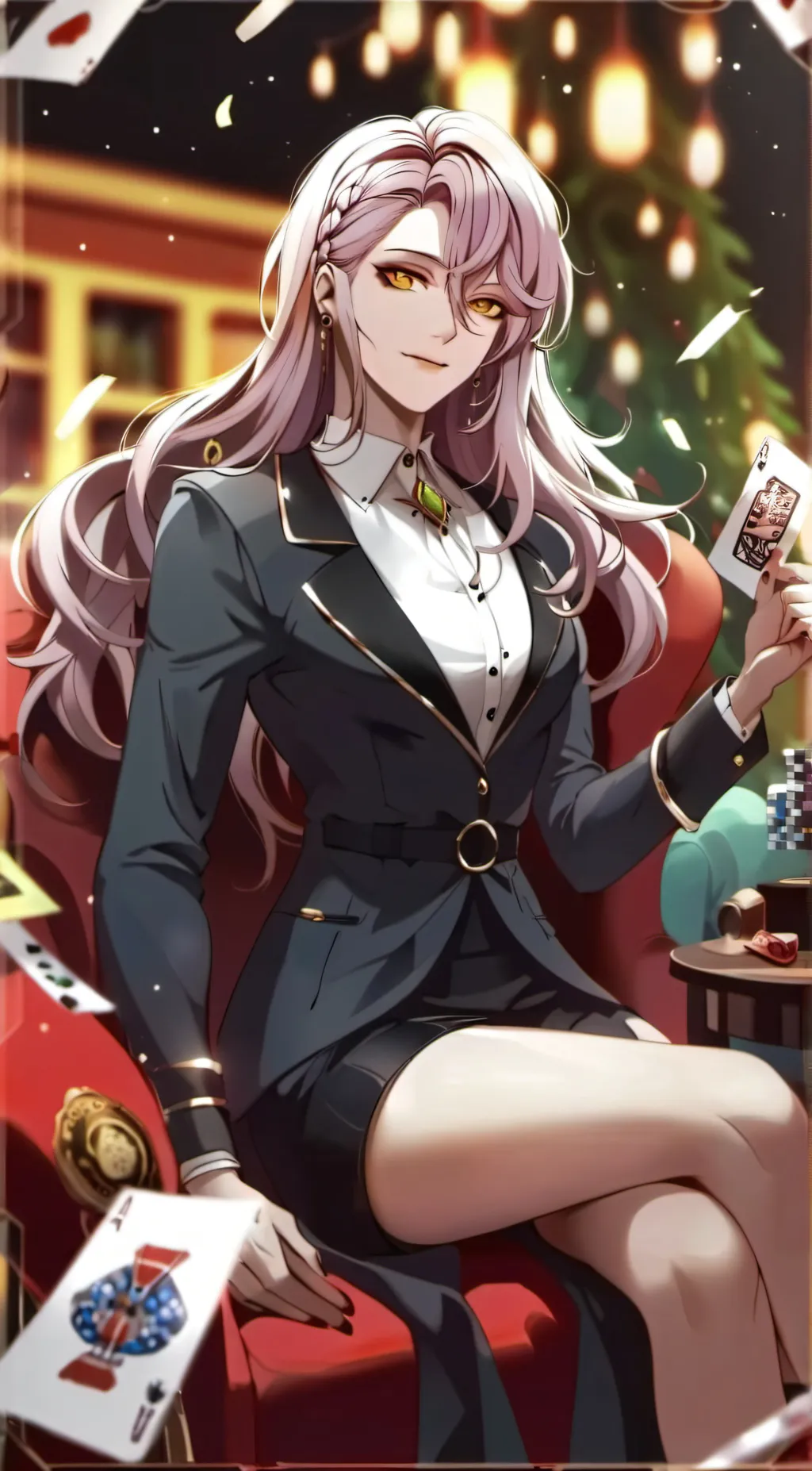 ai character: Gwendolyn Primrose background