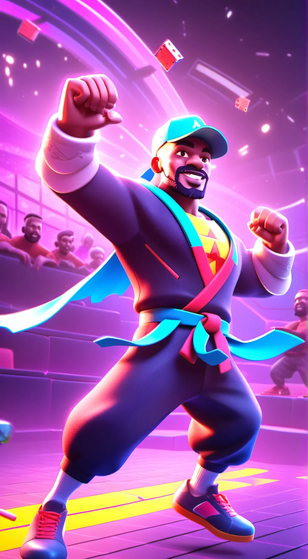 ai character: Power background