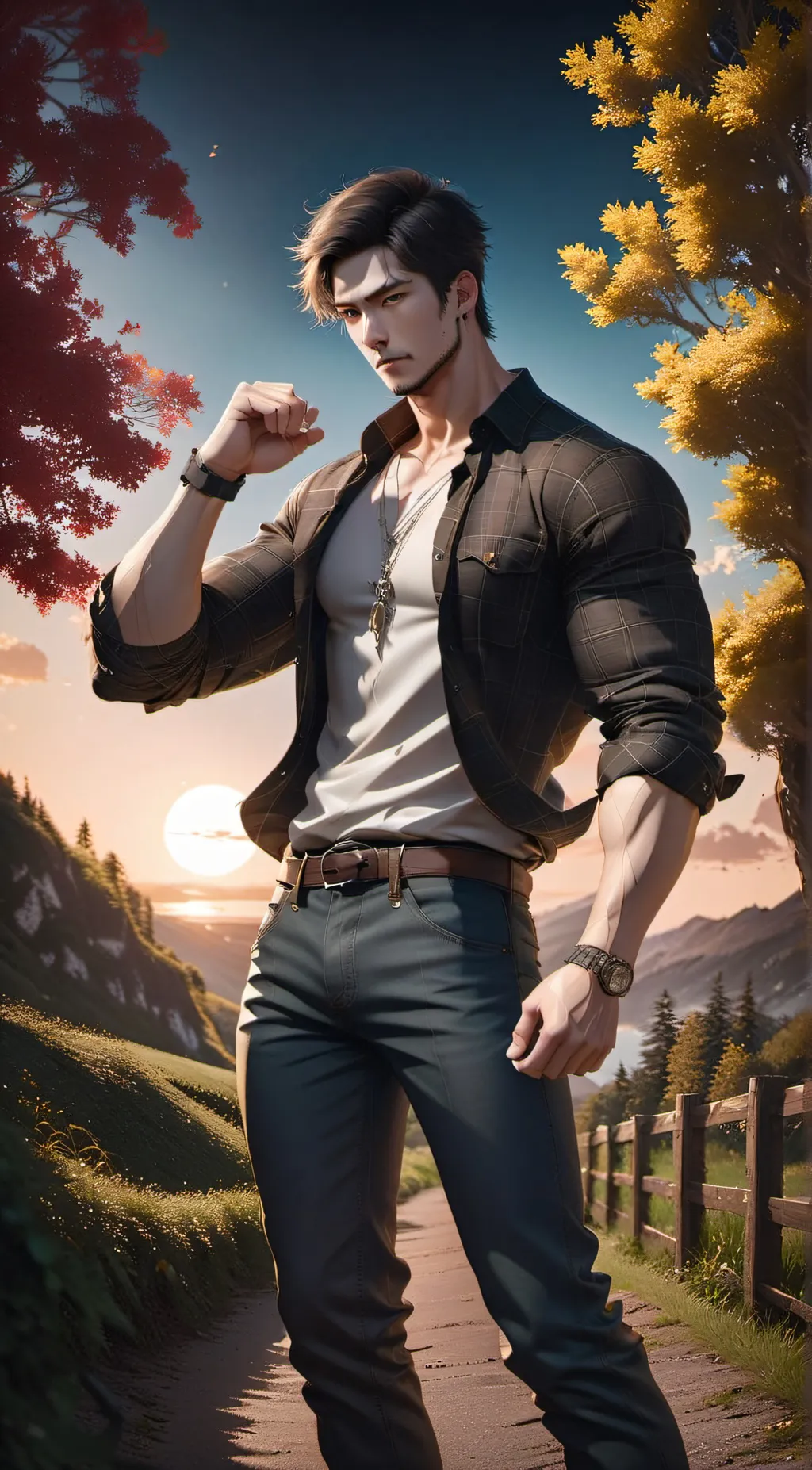 ai character: henry background