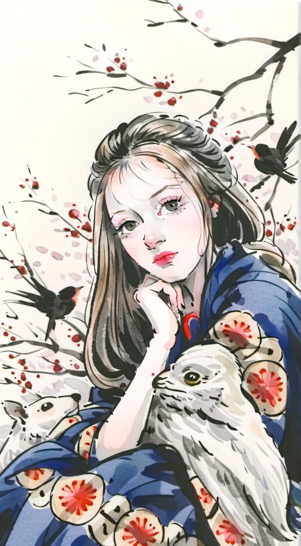 ai character: julie.  :me background