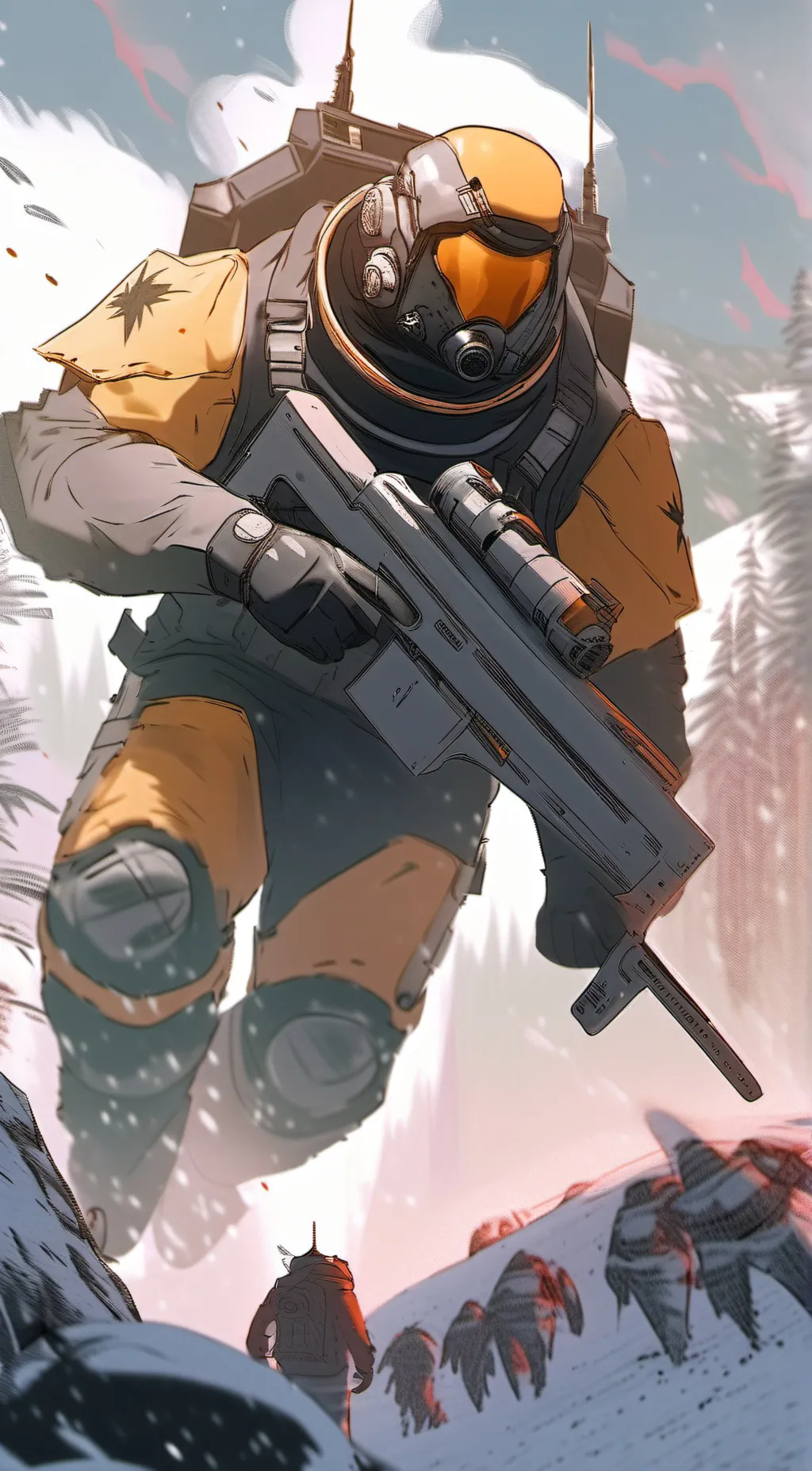 ai character: Helldivers  background